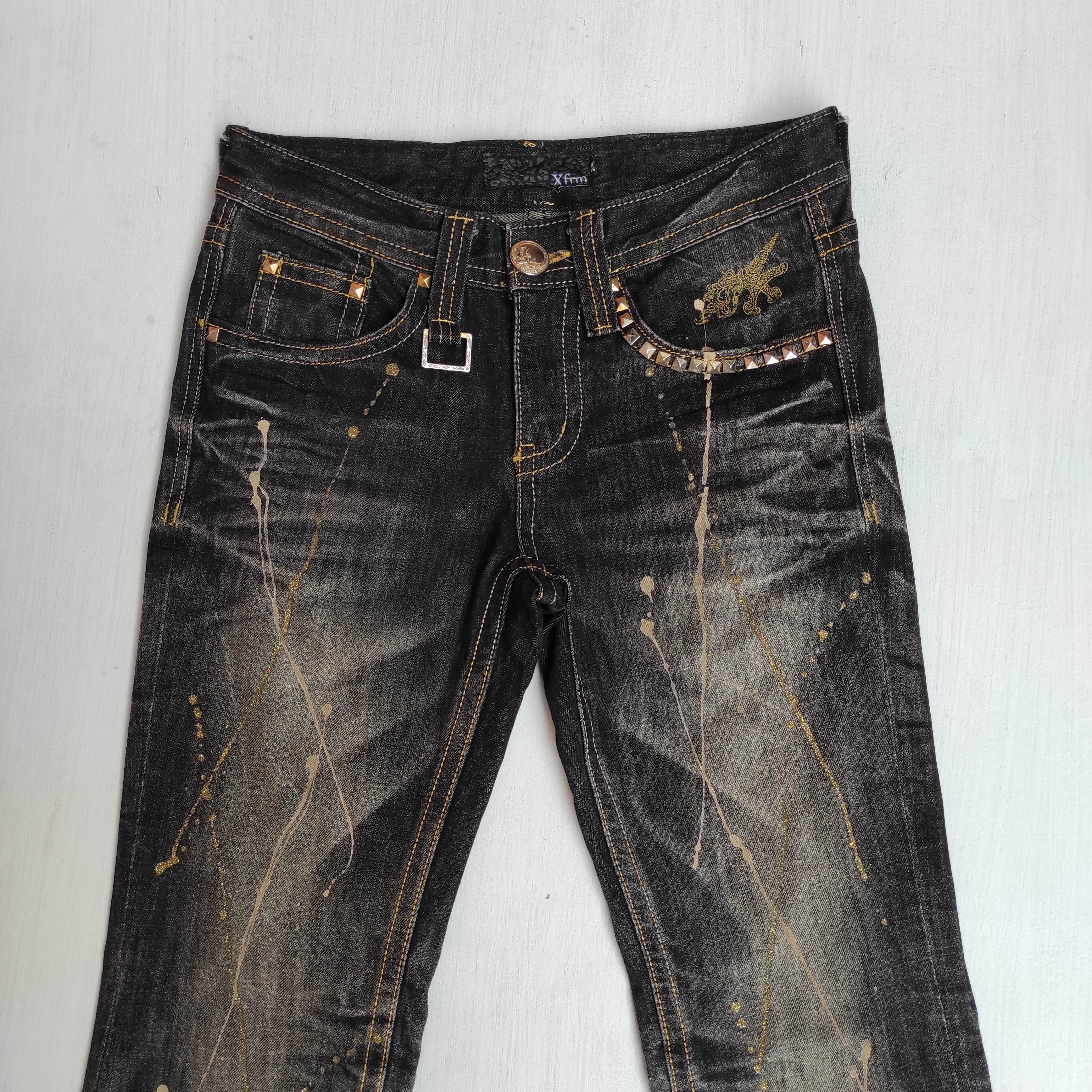 If Six Was Nine Flare Jeans XFRM Splash Low Rise Boot Cut Denim size 28 Size US 28 / EU 44 - 6 Thumbnail