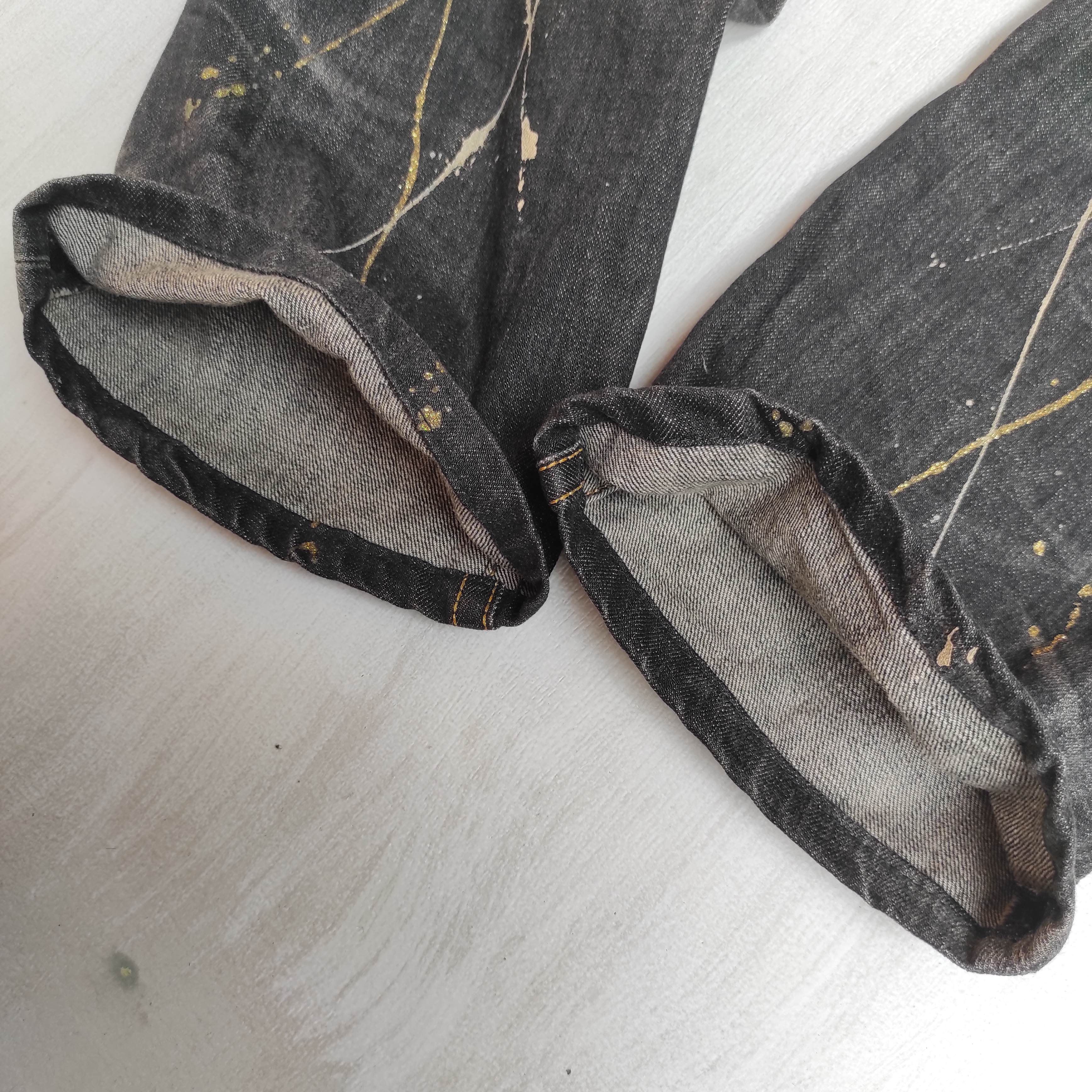 If Six Was Nine Flare Jeans XFRM Splash Low Rise Boot Cut Denim size 28 Size US 28 / EU 44 - 21 Thumbnail