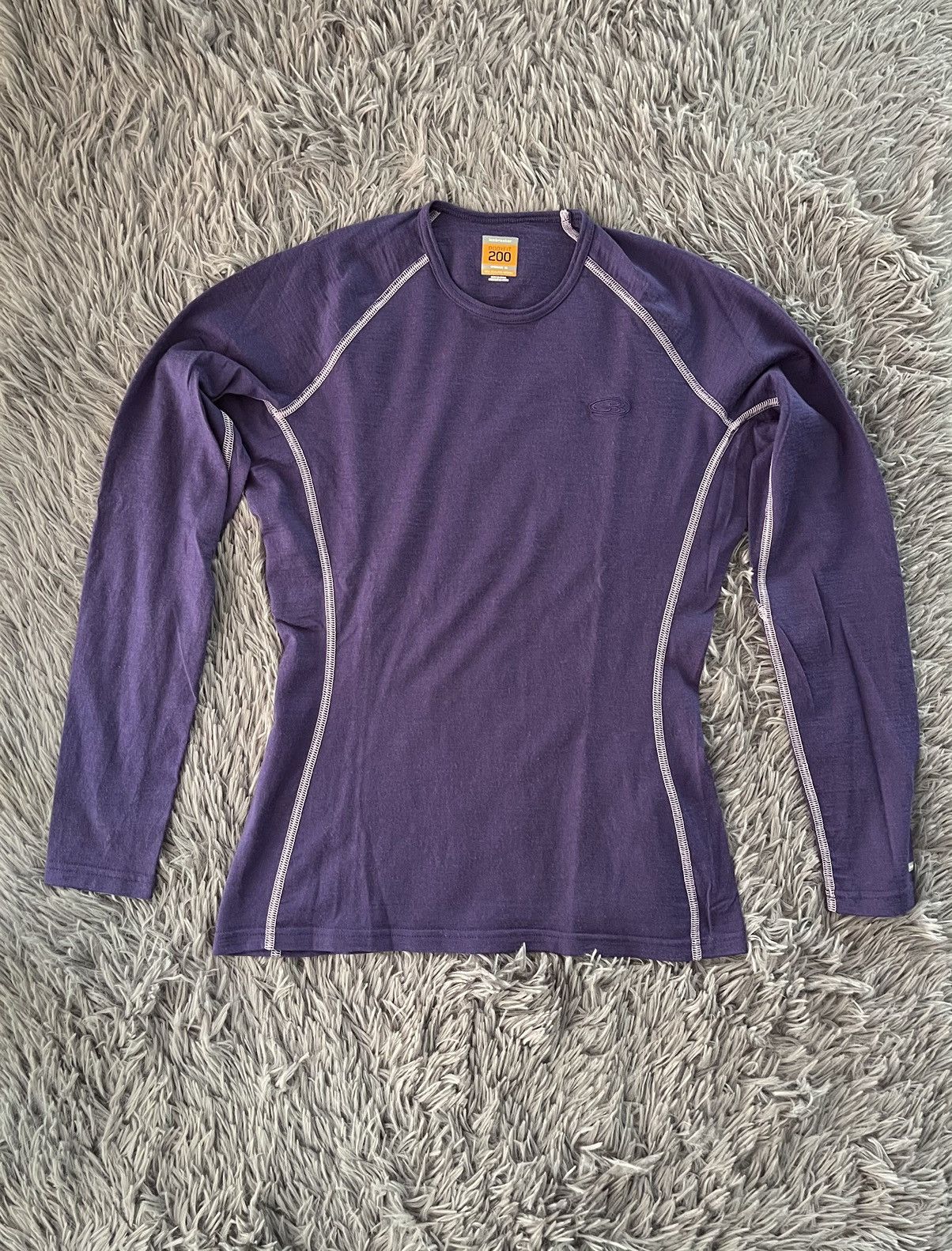 Icebreaker Icebreaker gorpcore style wool thermal longsleeve purple Size M / US 6-8 / IT 42-44 - 1 Thumbnail