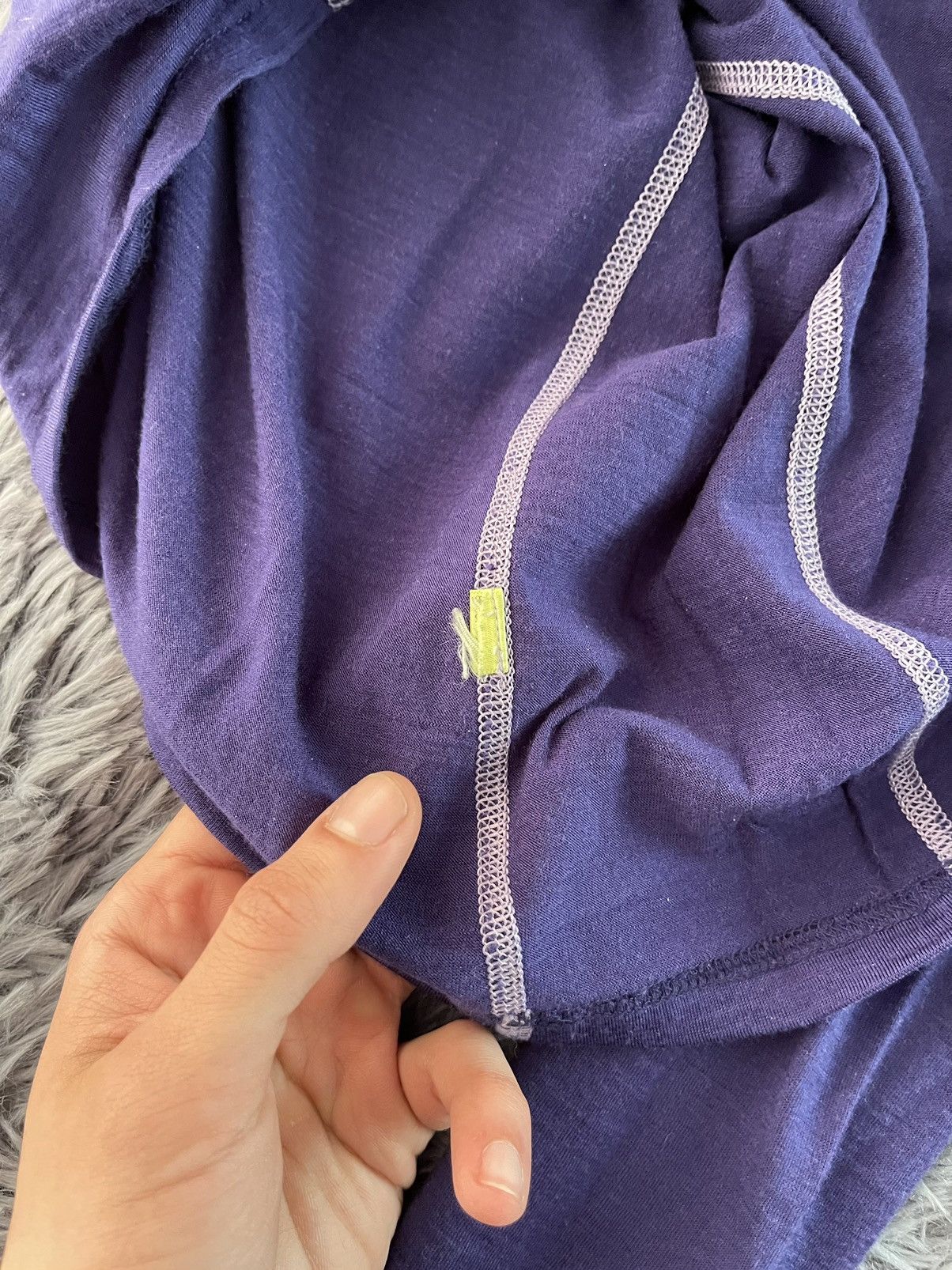 Icebreaker Icebreaker gorpcore style wool thermal longsleeve purple Size M / US 6-8 / IT 42-44 - 4 Thumbnail