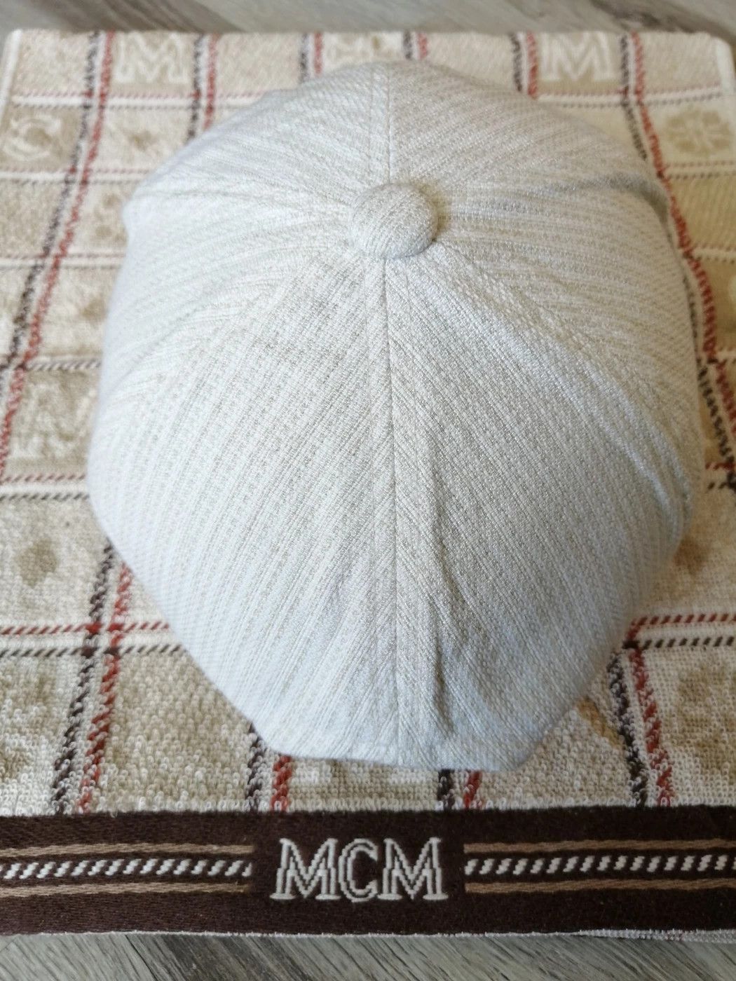 MCM × Vintage MCM Légère Embroidery Hat fits size M~L Size ONE SIZE - 3 Thumbnail