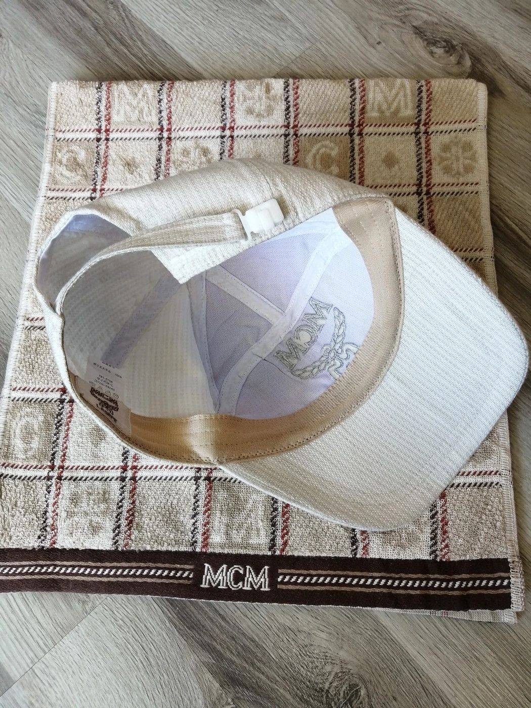 MCM × Vintage MCM Légère Embroidery Hat fits size M~L Size ONE SIZE - 4 Thumbnail