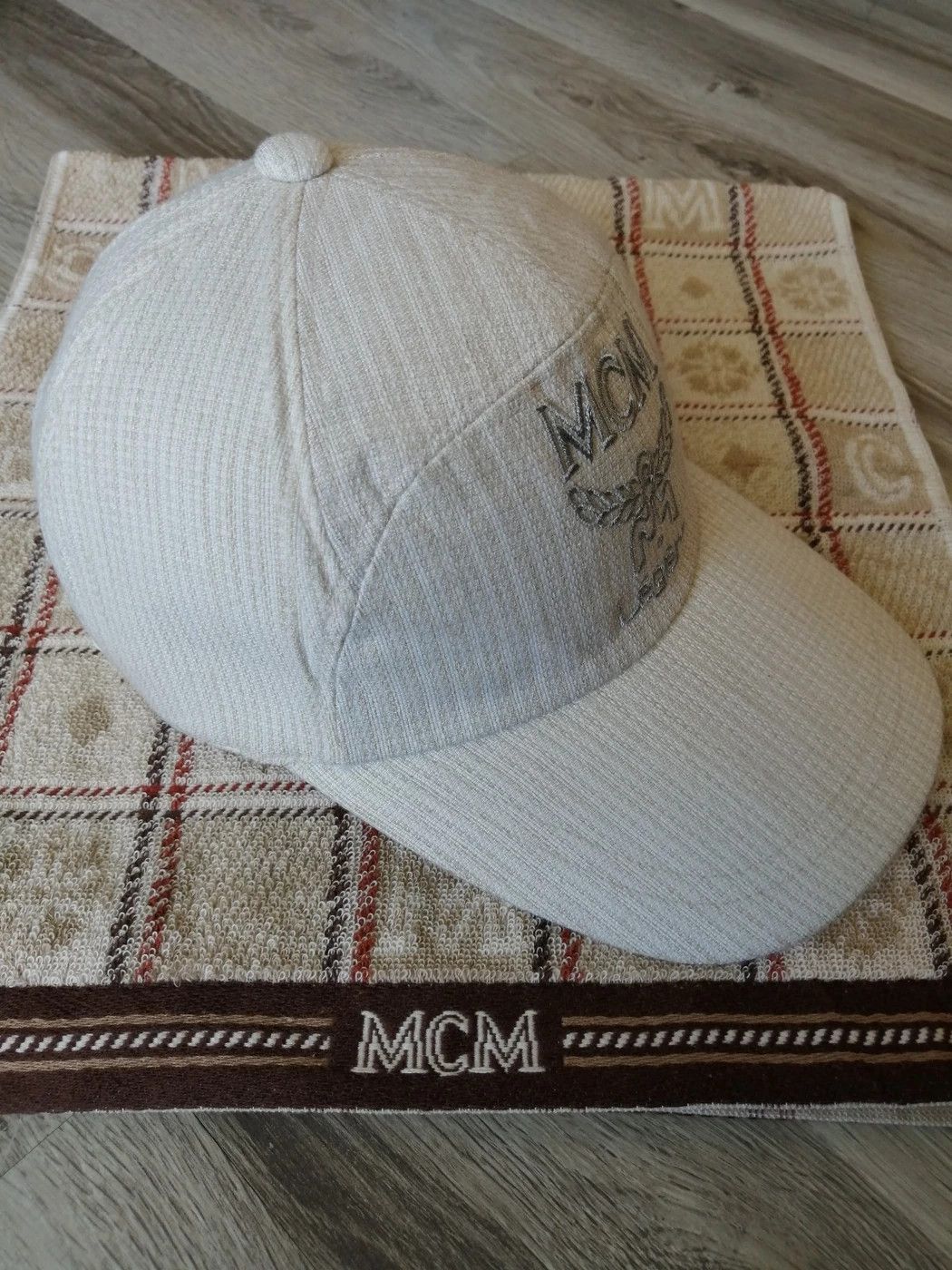 MCM × Vintage MCM Légère Embroidery Hat fits size M~L Size ONE SIZE - 2 Thumbnail