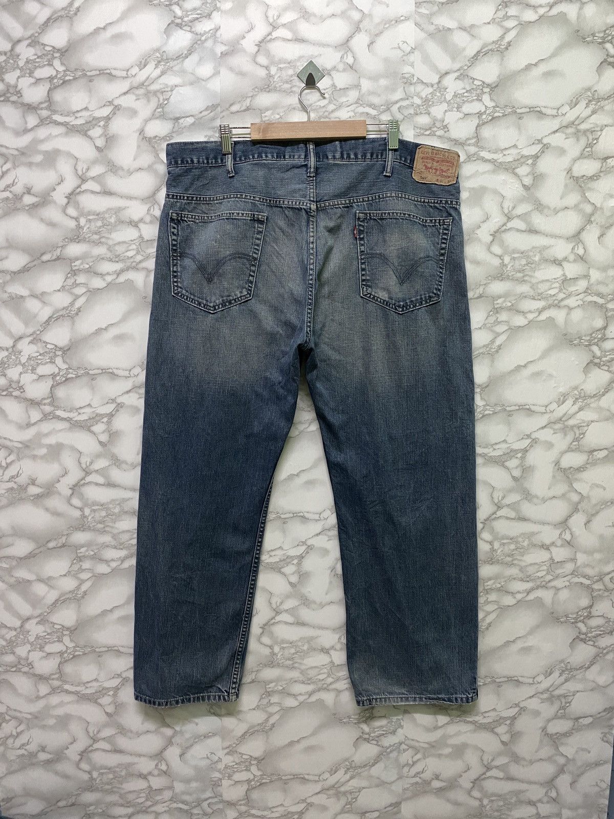 Levi's × Levi's Vintage Clothing × Vintage Vintage LEVIS 569 Loose Straight Denim Jean - L12 Size US 40 / EU 56 - 2 Thumbnail