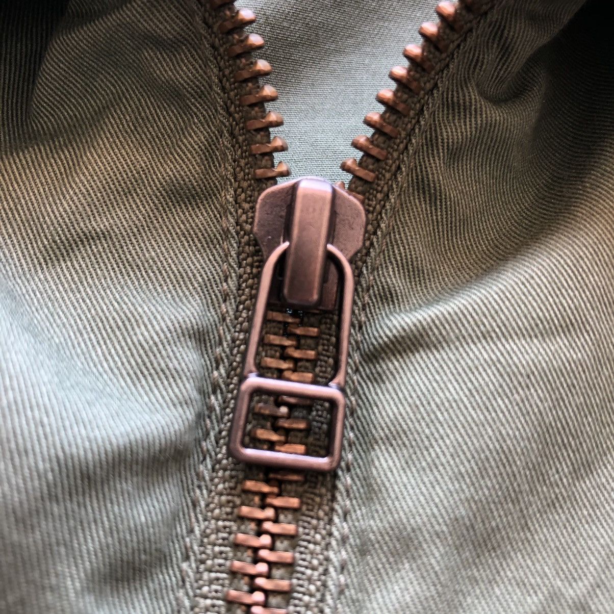 Japanese Brand Military Style Zipper Light Jacket by Uniqlo Size US M / EU 48-50 / 2 - 7 Thumbnail