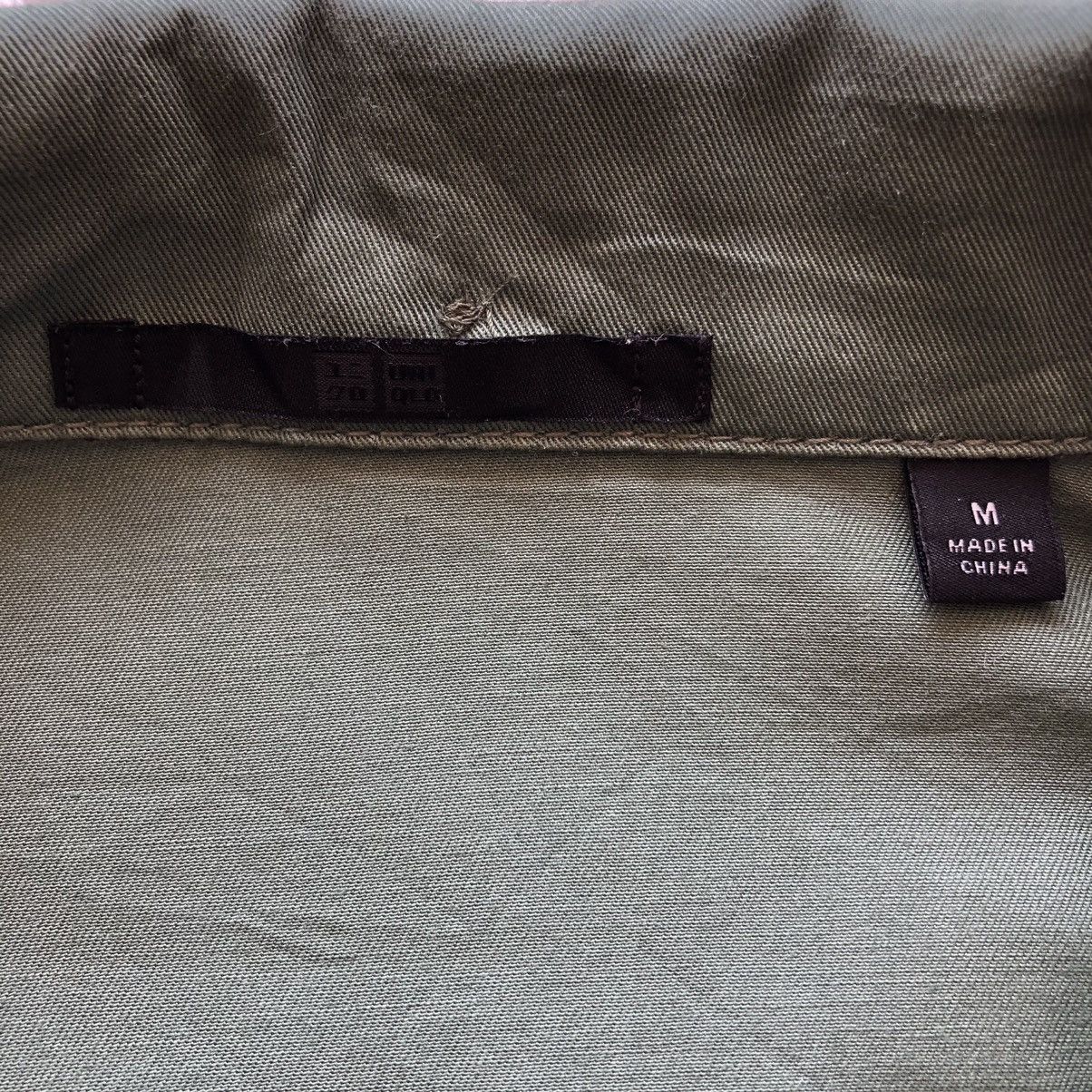 Japanese Brand Military Style Zipper Light Jacket by Uniqlo Size US M / EU 48-50 / 2 - 8 Thumbnail