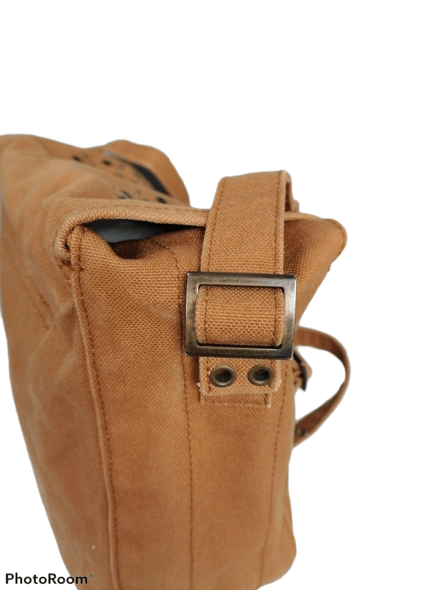 Japanese Brand PPFM Studded Duck Canvas Sling / Crossbody Bag Size ONE SIZE - 4 Thumbnail