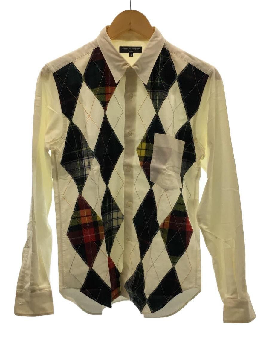 Comme des Garcons 2009 Argyle Long Sleeve Shirt Size US S / EU 44-46 / 1 - 1 Thumbnail