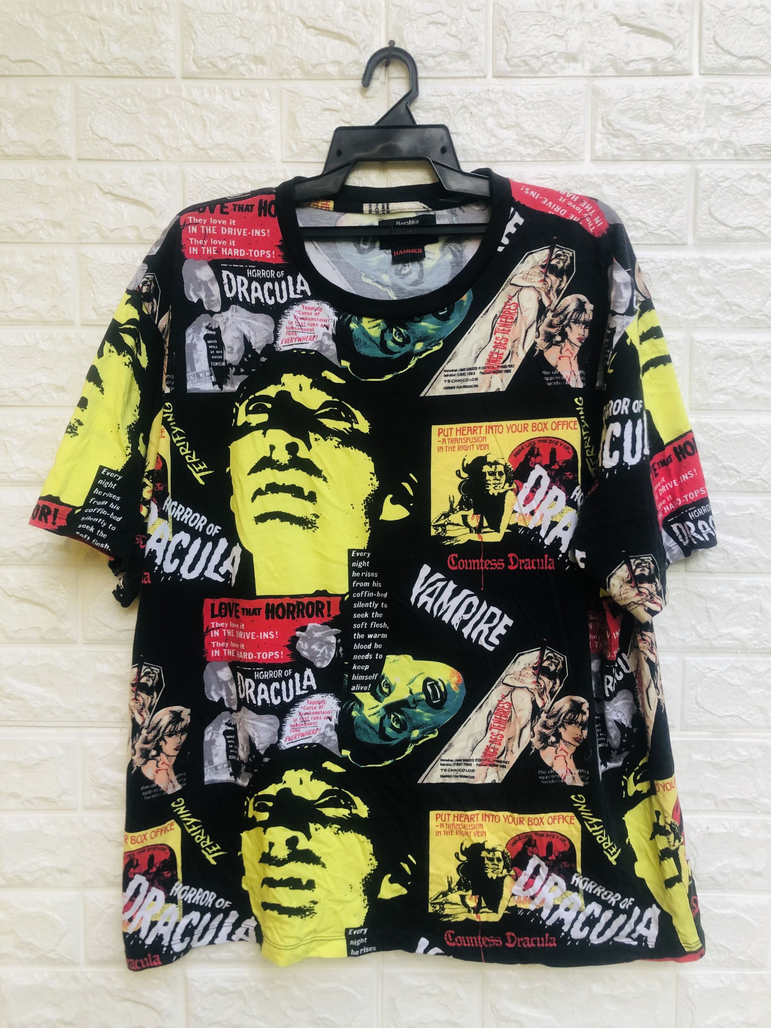 Vintage Vintage Dracula Vampire Designer Fashion Style Size US XL / EU 56 / 4 - 1 Thumbnail