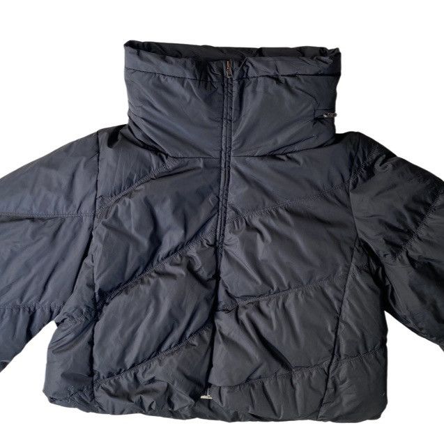 Miu Miu AW2008 Black Cropped Puffer Jacket Size M / US 6-8 / IT 42-44 - 2 Thumbnail