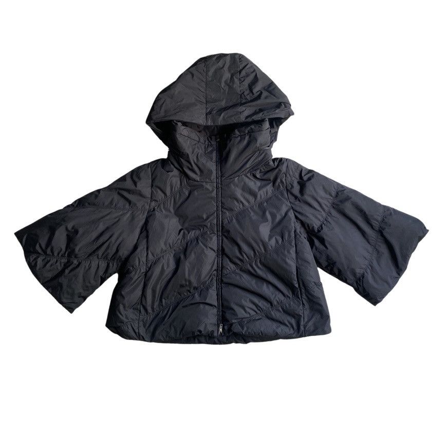 Miu Miu AW2008 Black Cropped Puffer Jacket Size M / US 6-8 / IT 42-44 - 1 Thumbnail