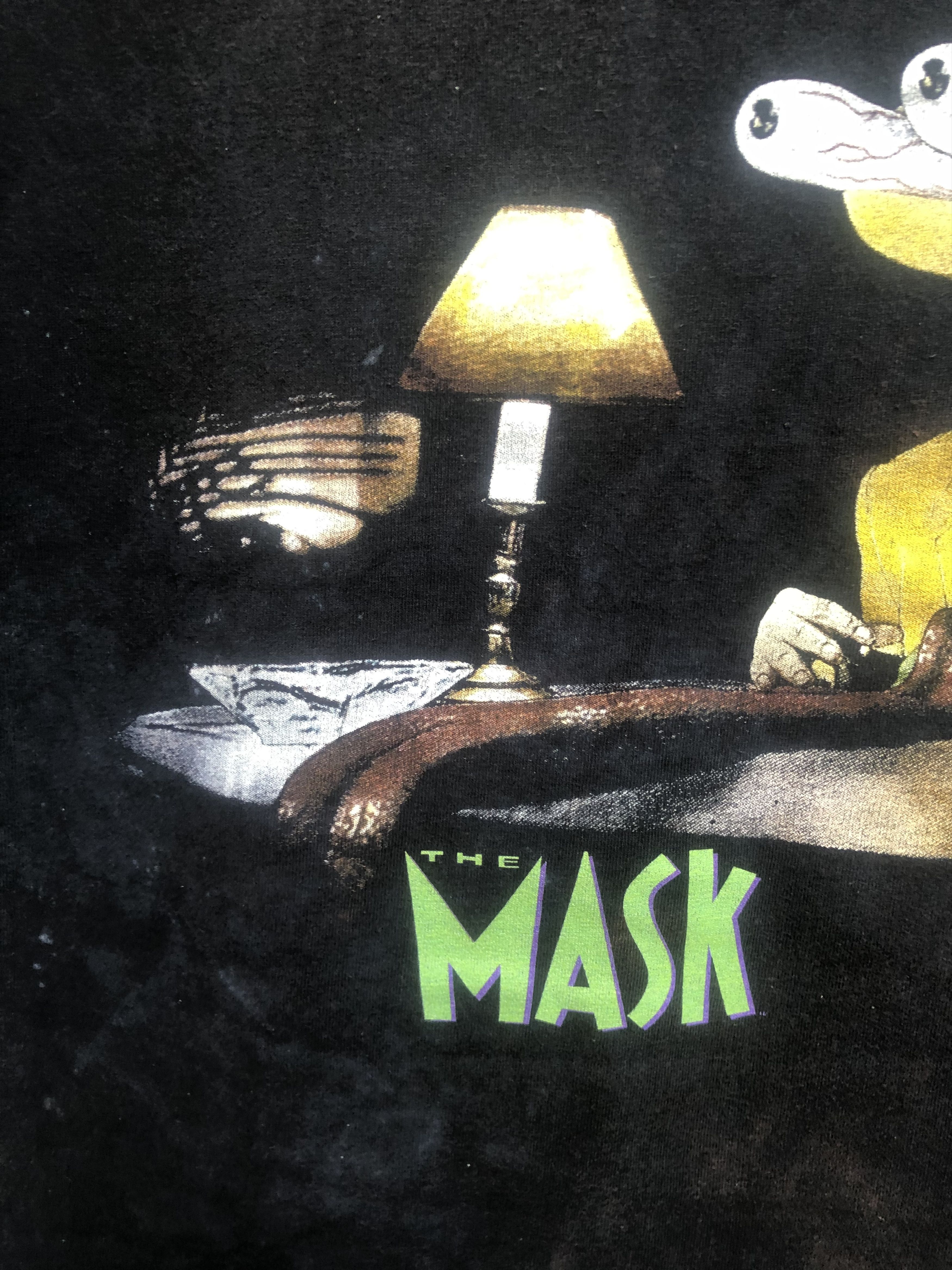 Vintage Vintage The Mask Comedy Famous Movie Designer Style Size US L / EU 52-54 / 3 - 7 Thumbnail