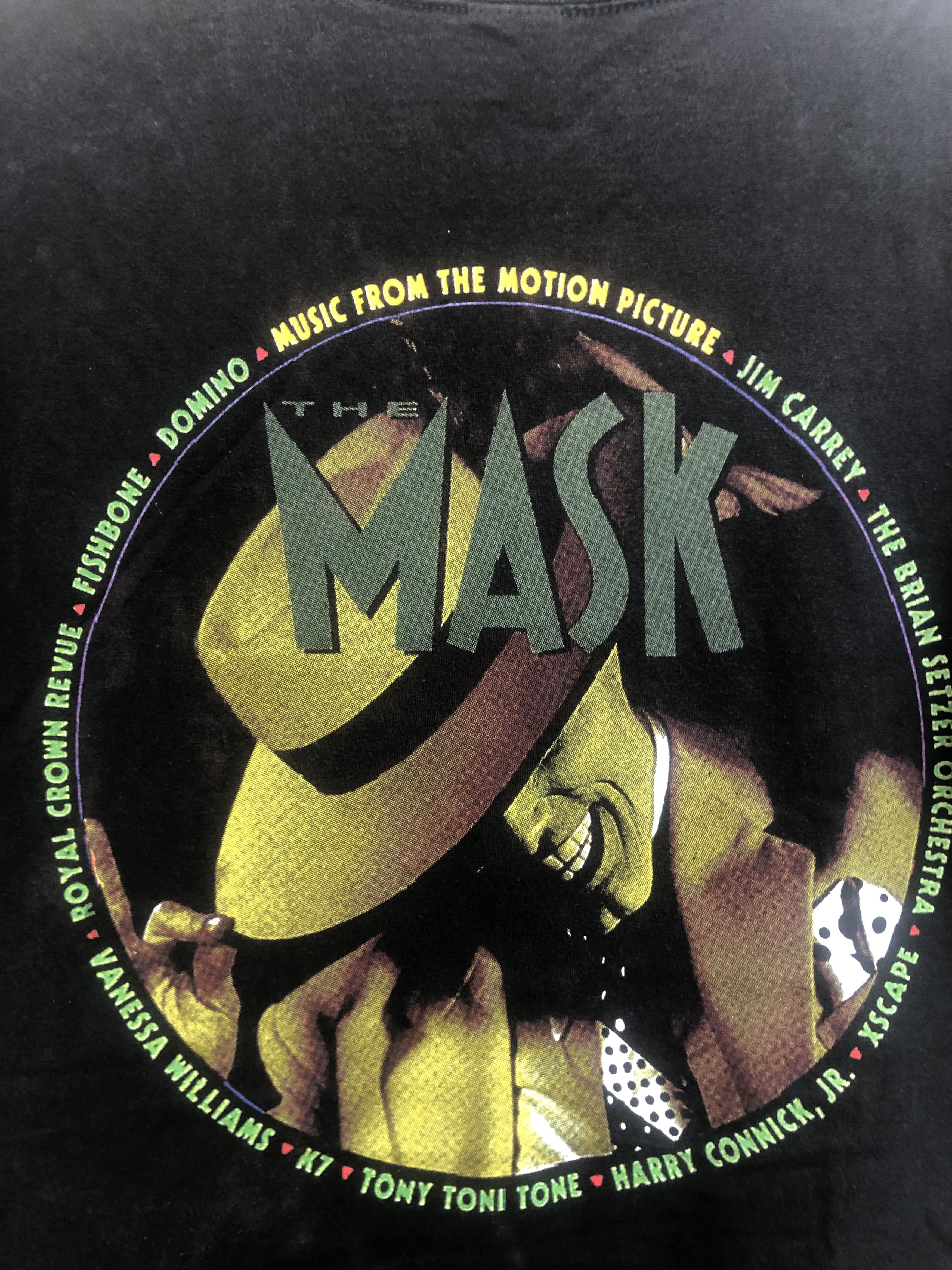 Vintage Vintage The Mask Comedy Famous Movie Designer Style Size US L / EU 52-54 / 3 - 5 Thumbnail