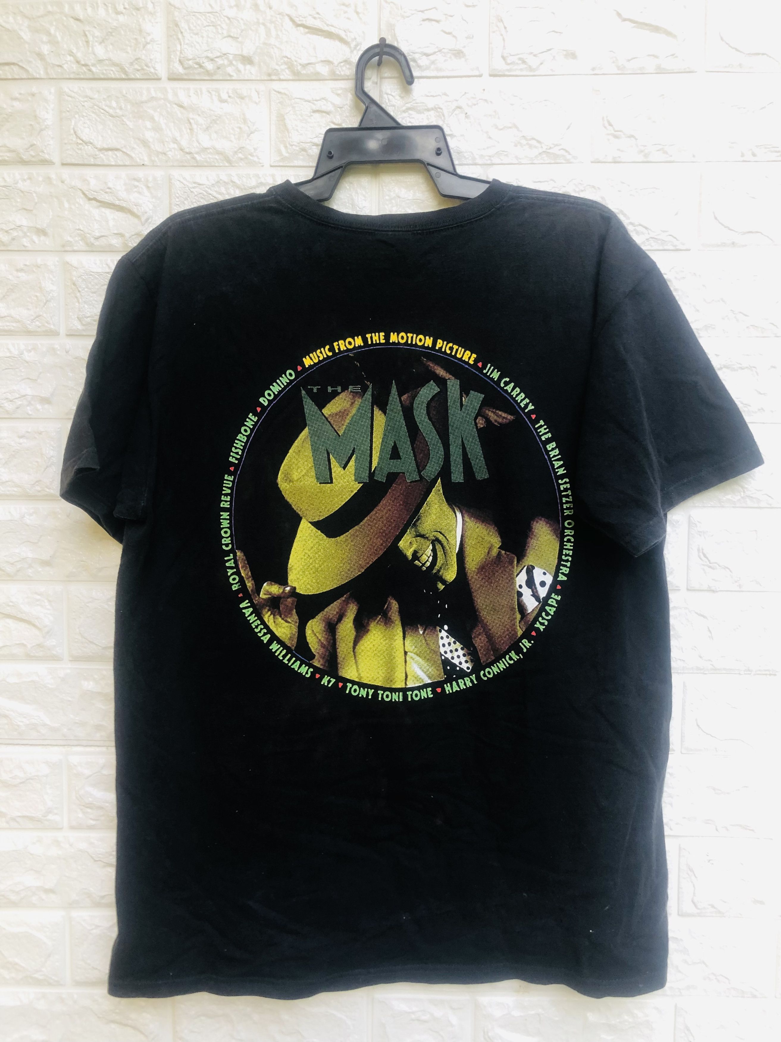 Vintage Vintage The Mask Comedy Famous Movie Designer Style Size US L / EU 52-54 / 3 - 2 Thumbnail