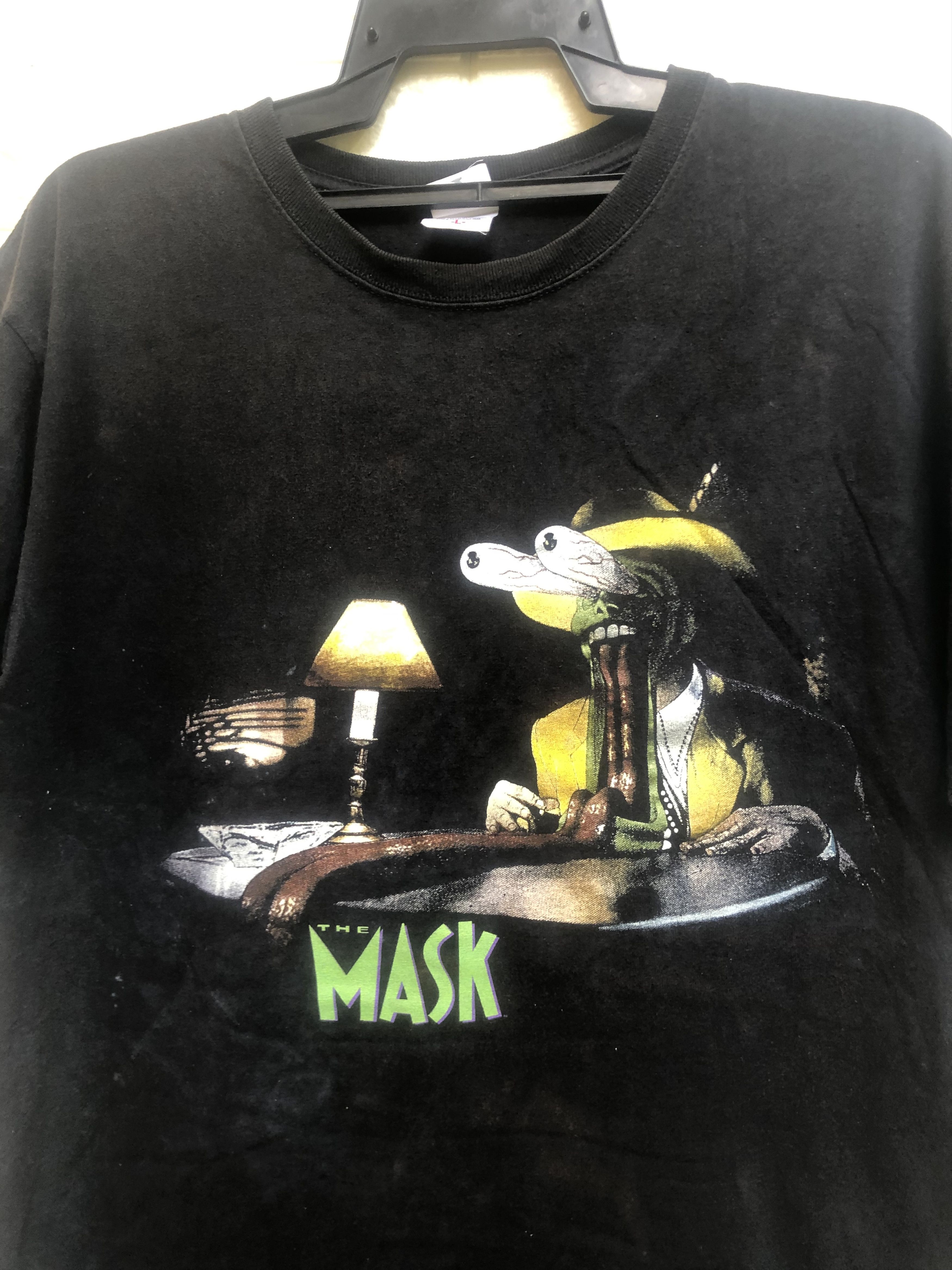 Vintage Vintage The Mask Comedy Famous Movie Designer Style Size US L / EU 52-54 / 3 - 3 Thumbnail