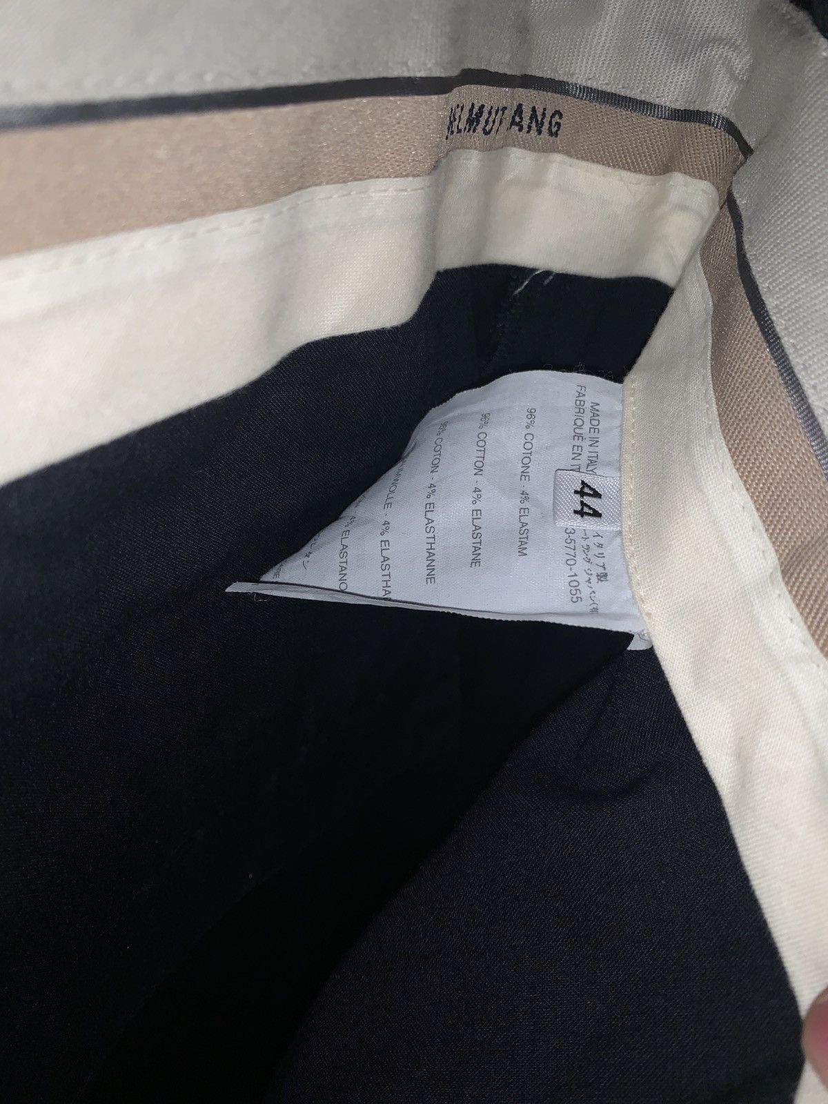 Helmut Lang Helmut lang black sode zip pants fw03 Size US 31 - 2 Thumbnail