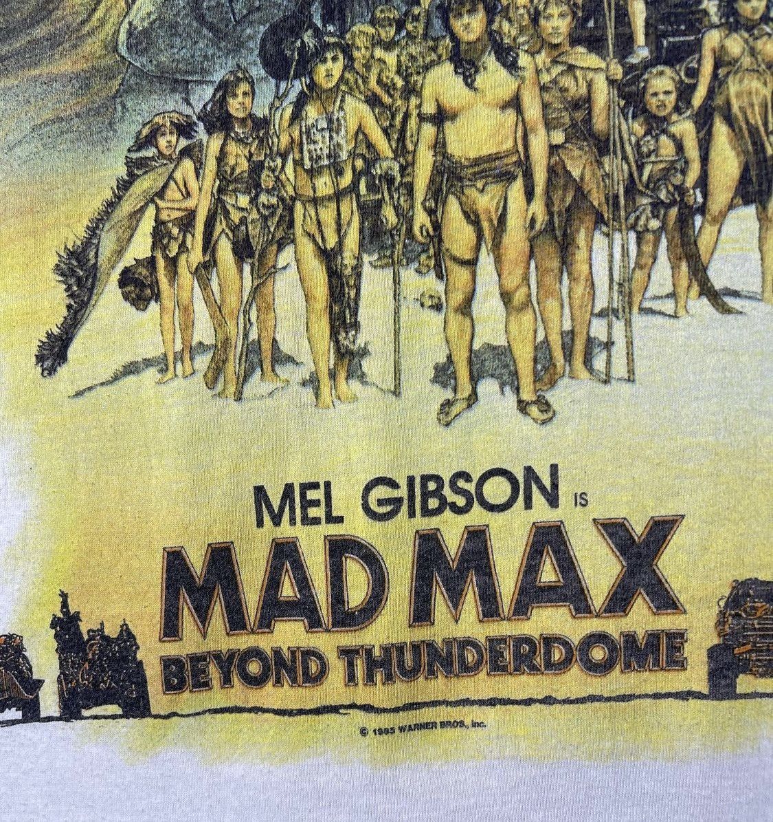 Vintage Rare Vintage 1985 Mad Max - Beyond Thunderdome / Mel Gibson Size US M / EU 48-50 / 2 - 3 Thumbnail