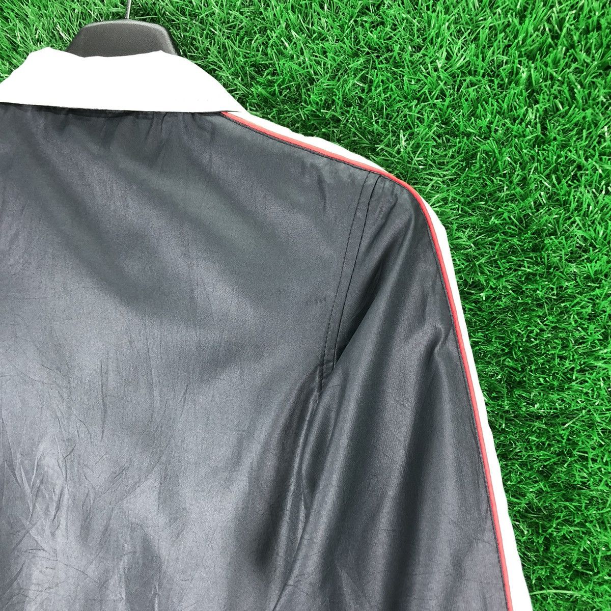 Japanese Brand Vintage 90's 76 Lubricants Zipper Nylon Jacket For Kid Size US XXS / EU 40 - 5 Thumbnail