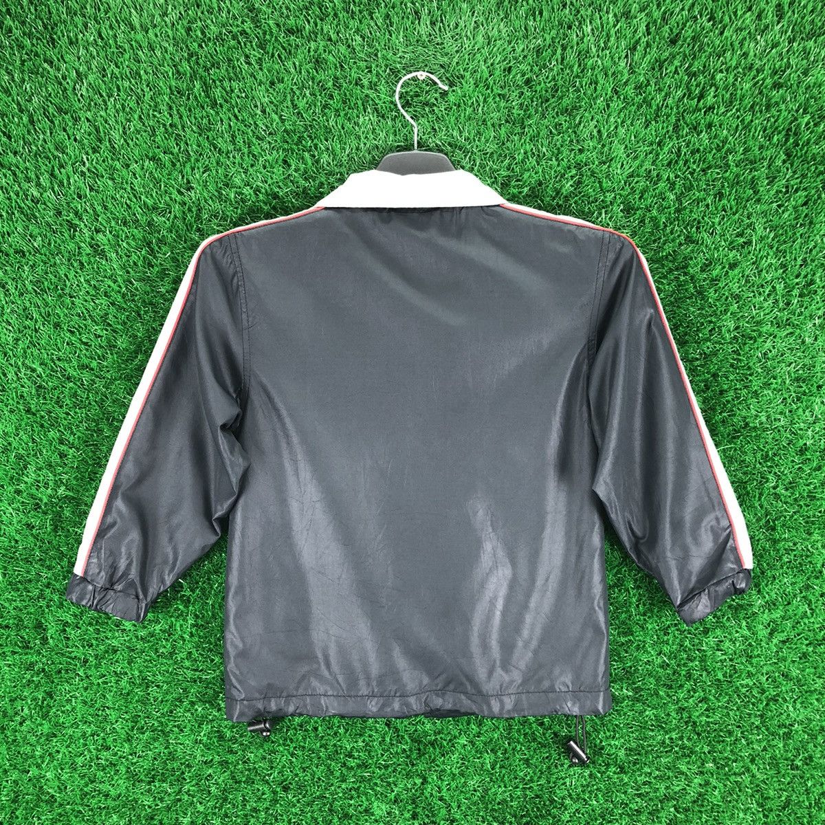 Japanese Brand Vintage 90's 76 Lubricants Zipper Nylon Jacket For Kid Size US XXS / EU 40 - 4 Thumbnail