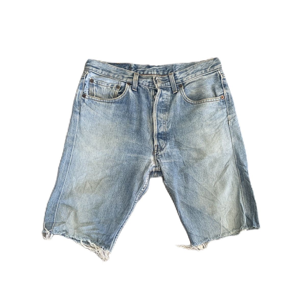 Levi's Vintage Levis 501 Faded Blue Jeans Size US 30 / EU 46 - 1 Thumbnail