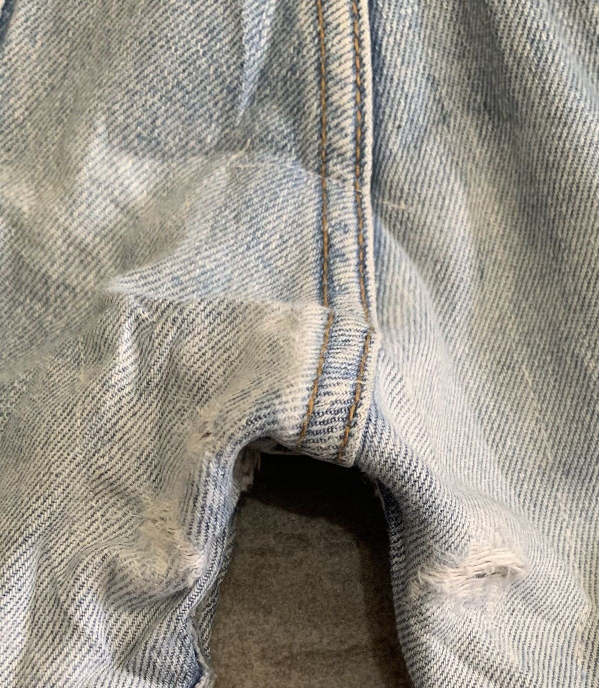 Levi's Vintage Levis 501 Faded Blue Jeans Size US 30 / EU 46 - 7 Thumbnail