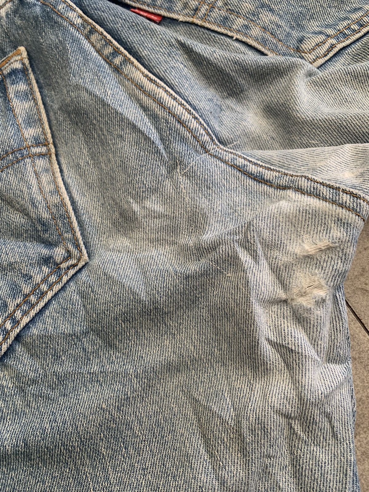 Levi's Vintage Levis 501 Faded Blue Jeans Size US 30 / EU 46 - 4 Thumbnail