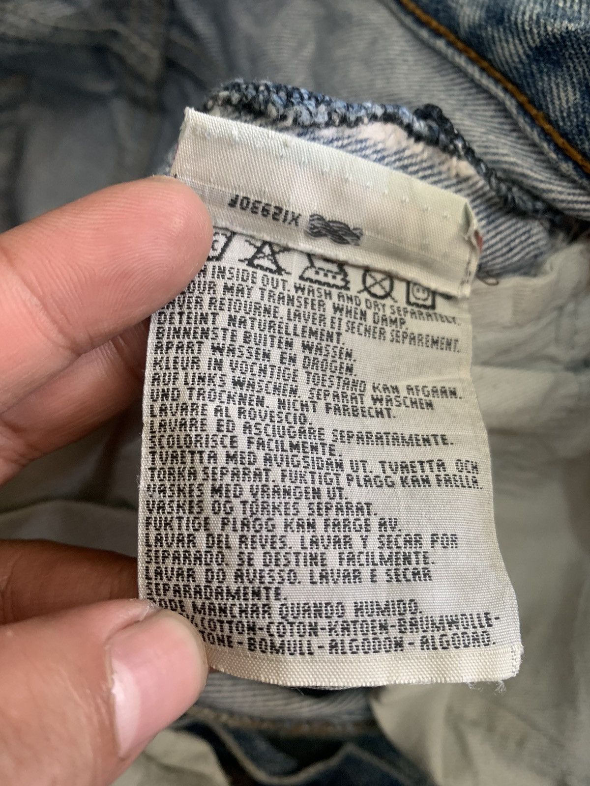 Levi's Vintage Levis 501 Faded Blue Jeans Size US 30 / EU 46 - 12 Thumbnail