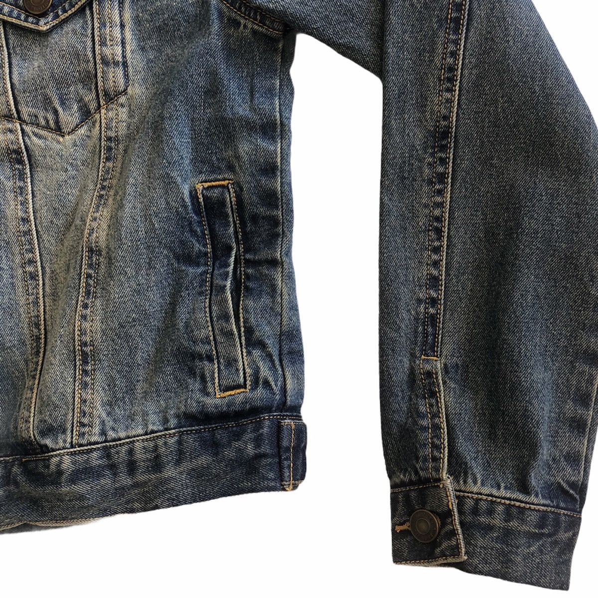 Japanese Brand Trucker Jacket Type III Design by INGNI Size US S / EU 44-46 / 1 - 4 Thumbnail