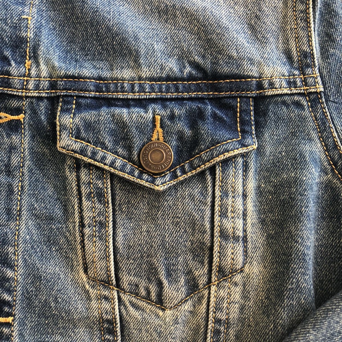 Japanese Brand Trucker Jacket Type III Design by INGNI Size US S / EU 44-46 / 1 - 9 Thumbnail