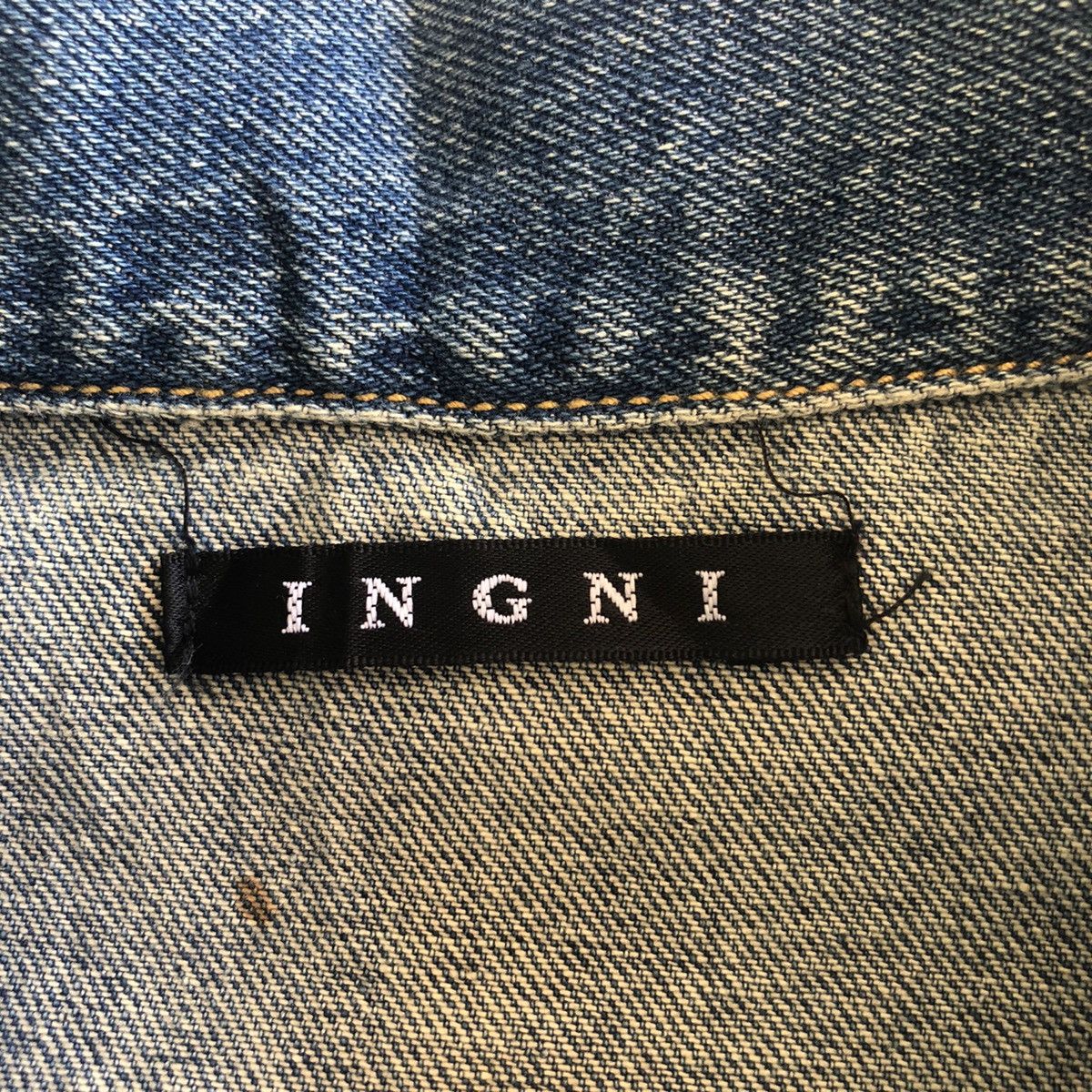 Japanese Brand Trucker Jacket Type III Design by INGNI Size US S / EU 44-46 / 1 - 13 Thumbnail