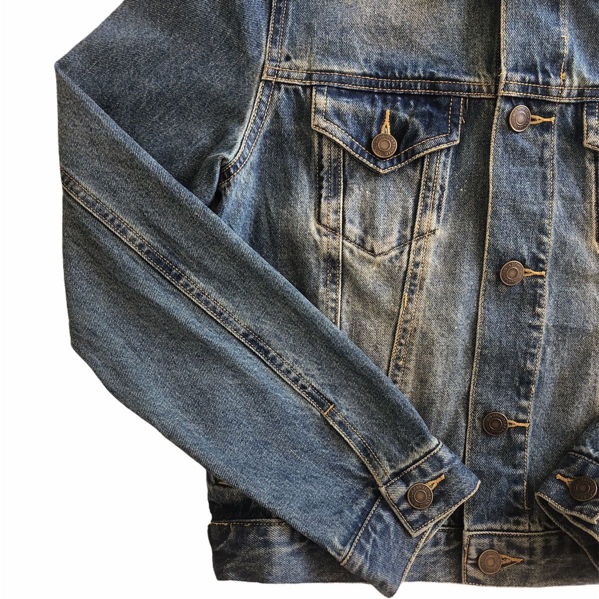 Japanese Brand Trucker Jacket Type III Design by INGNI Size US S / EU 44-46 / 1 - 3 Thumbnail