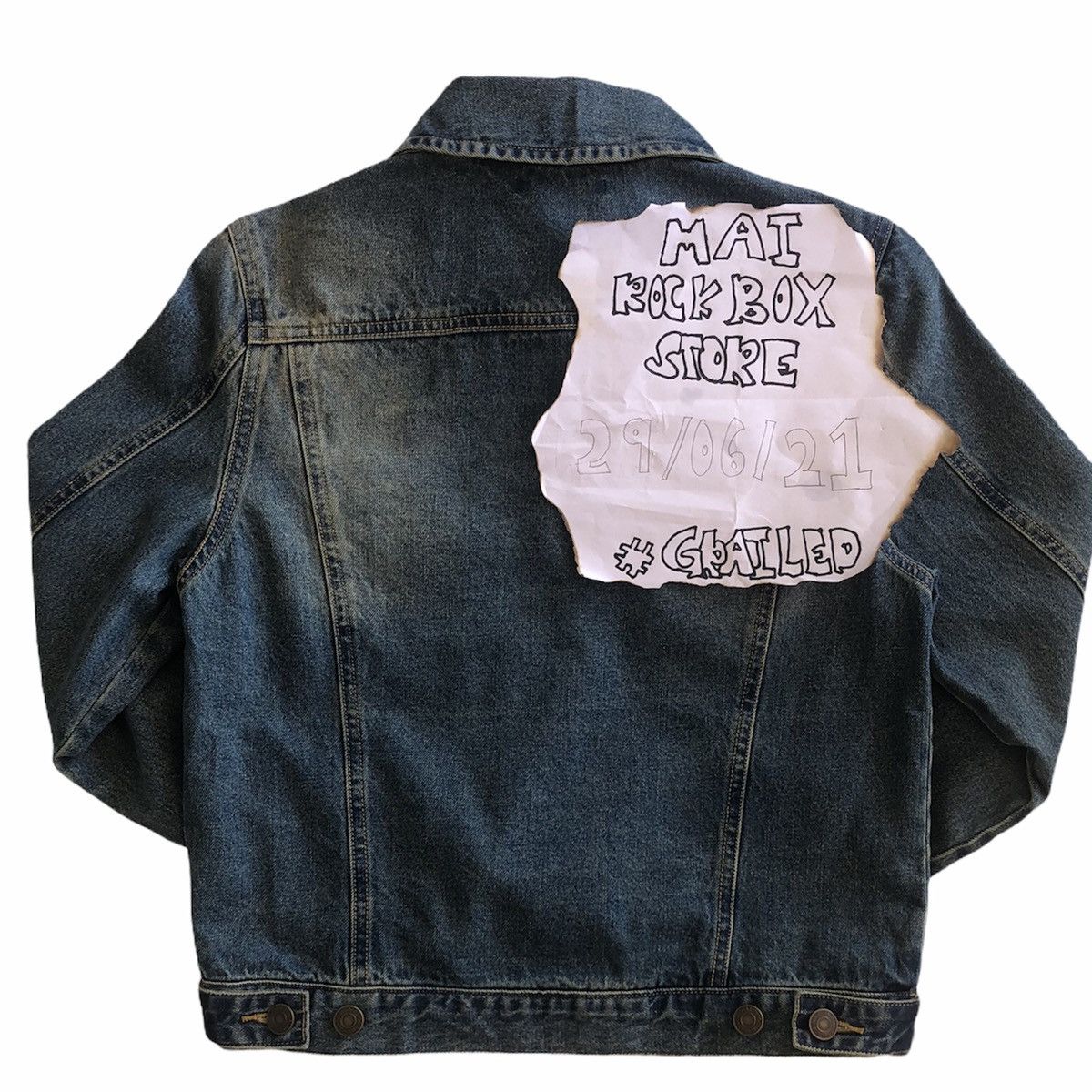 Japanese Brand Trucker Jacket Type III Design by INGNI Size US S / EU 44-46 / 1 - 5 Thumbnail