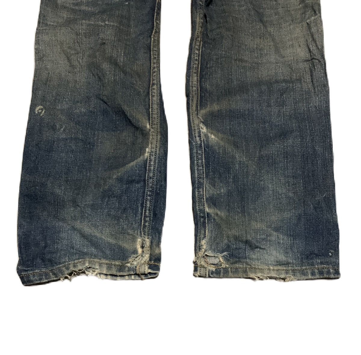 Levi's Vintage Levis 605 Straight Leg Faded Blue Jeans Size US 33 - 9 Thumbnail
