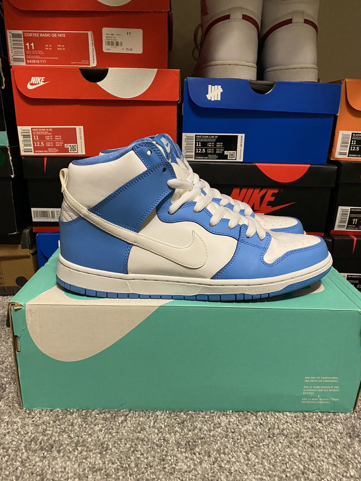 Nike × Vintage Nike SB Dunk High Rivalry Size US 11 / EU 44 - 1 Thumbnail