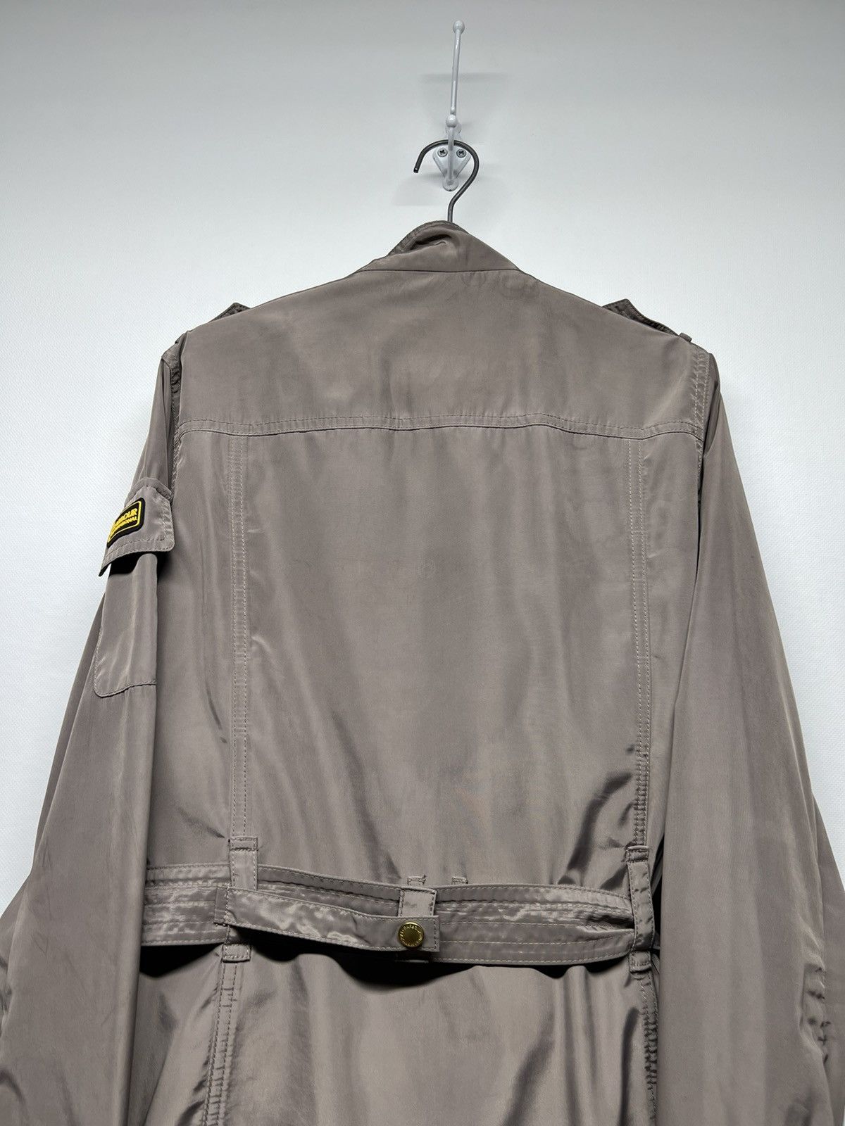 Barbour × Vintage Vintage Barbour International B.Ints Swingarm Casual Jacket Size M / US 6-8 / IT 42-44 - 14 Thumbnail