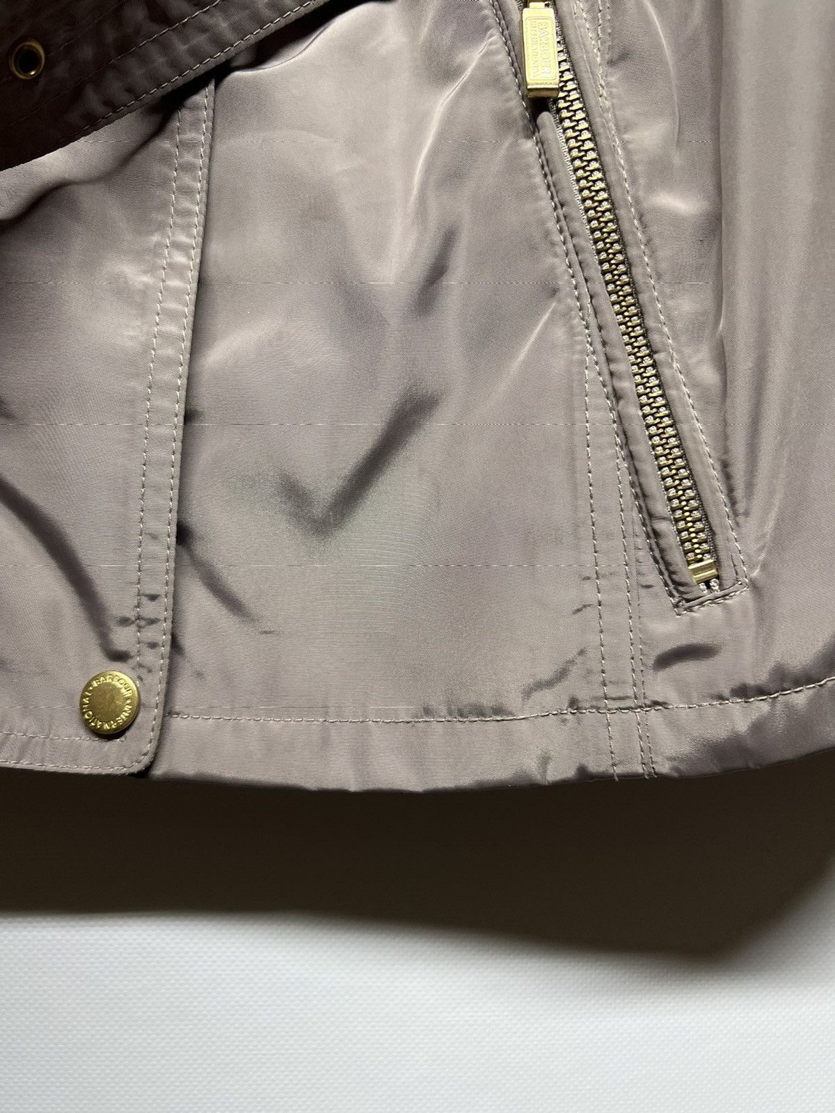 Barbour × Vintage Vintage Barbour International B.Ints Swingarm Casual Jacket Size M / US 6-8 / IT 42-44 - 19 Thumbnail