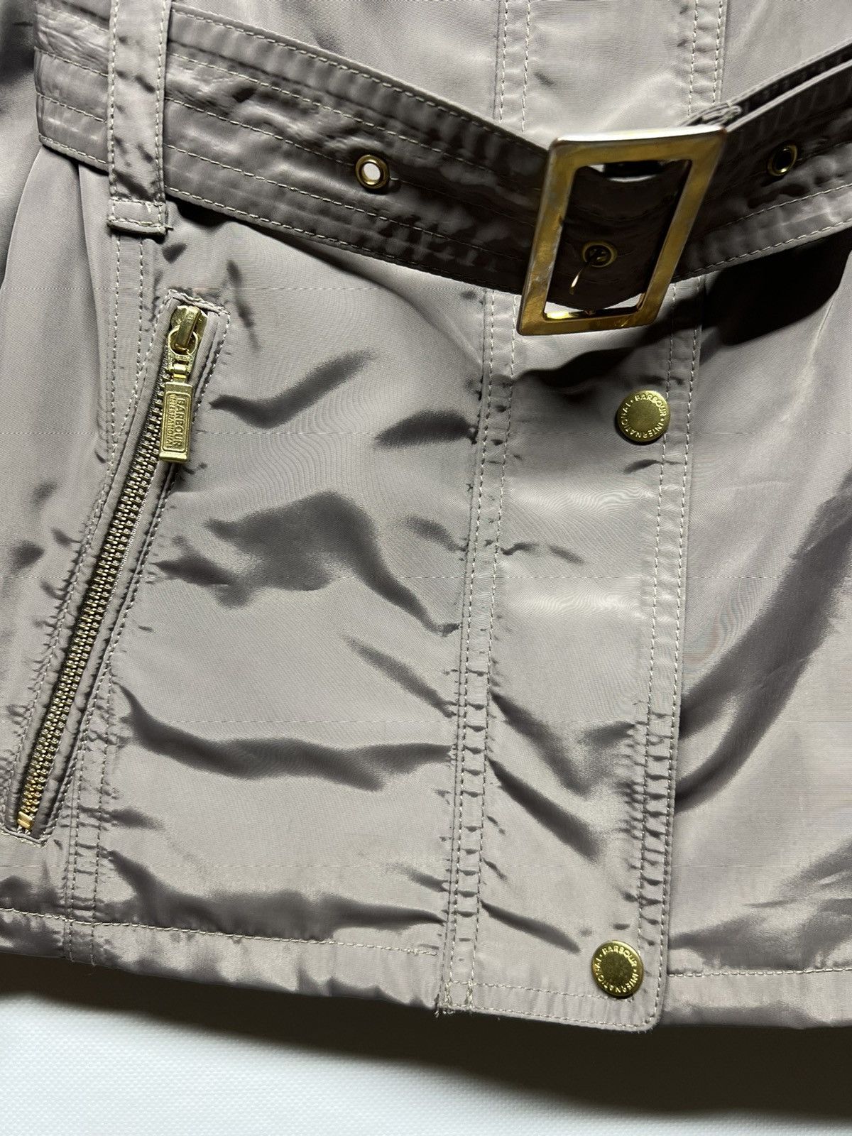 Barbour × Vintage Vintage Barbour International B.Ints Swingarm Casual Jacket Size M / US 6-8 / IT 42-44 - 8 Thumbnail