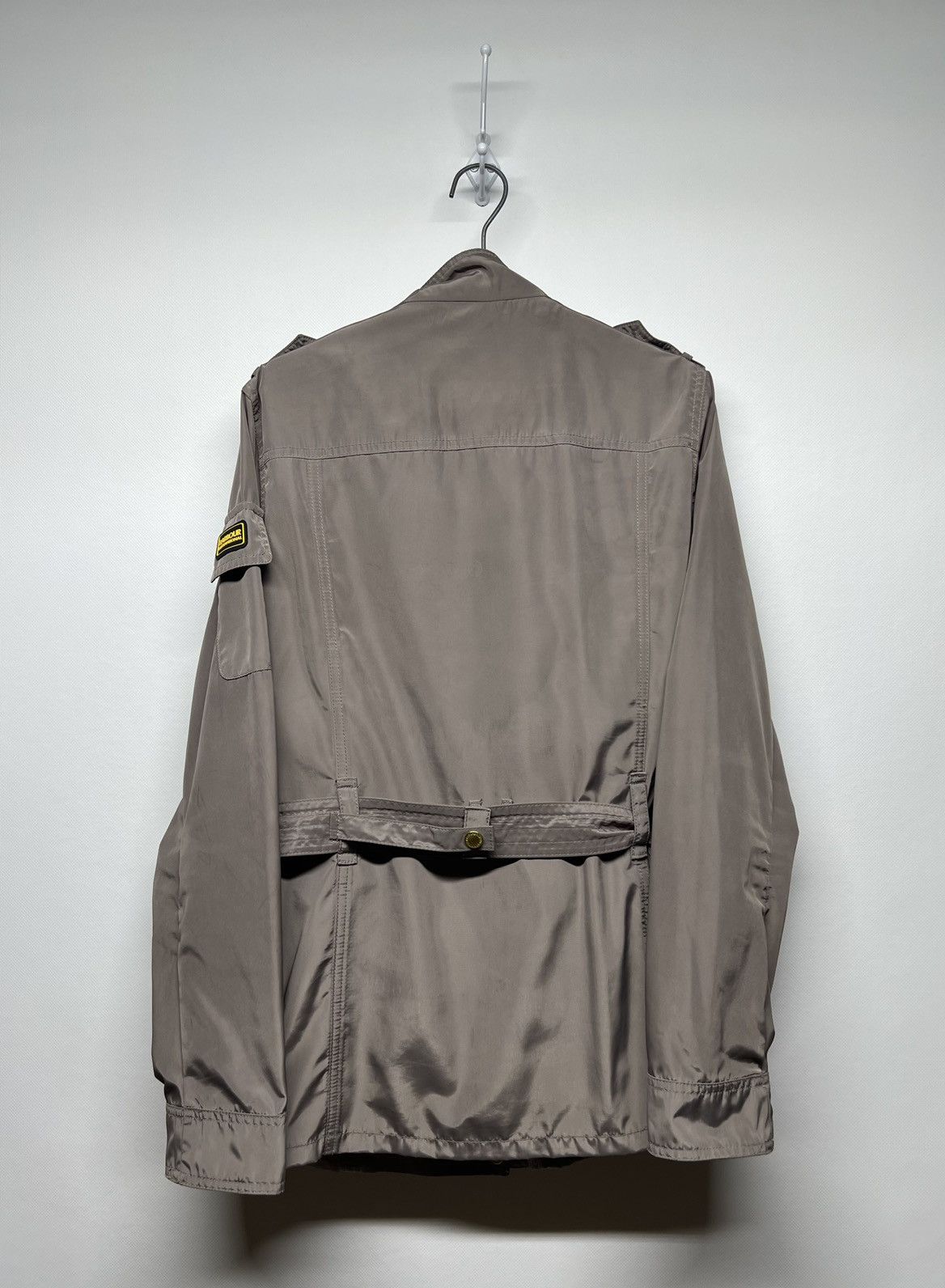 Barbour × Vintage Vintage Barbour International B.Ints Swingarm Casual Jacket Size M / US 6-8 / IT 42-44 - 13 Thumbnail