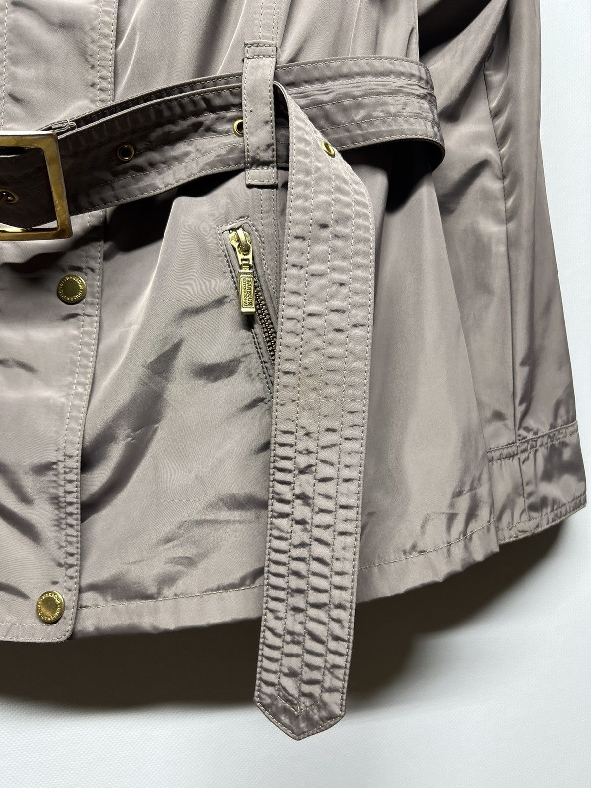 Barbour × Vintage Vintage Barbour International B.Ints Swingarm Casual Jacket Size M / US 6-8 / IT 42-44 - 9 Thumbnail