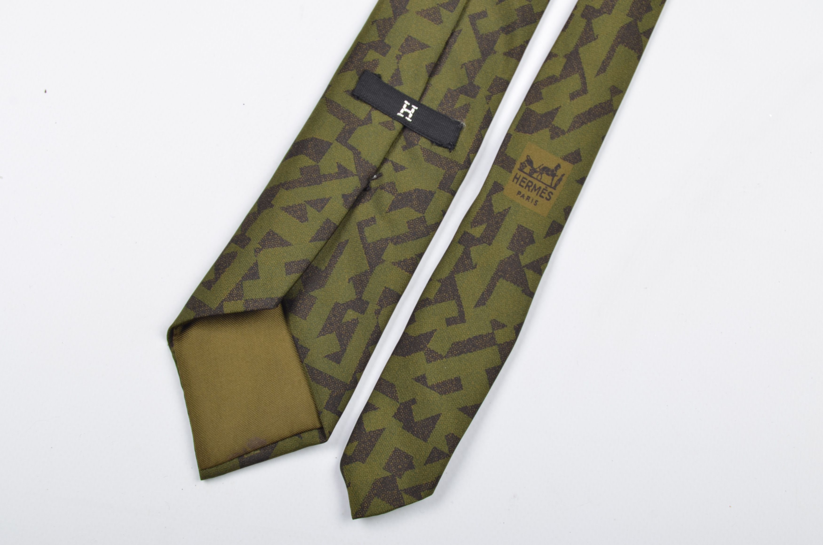Hermes Hermes Vintage Tie Size ONE SIZE - 3 Thumbnail