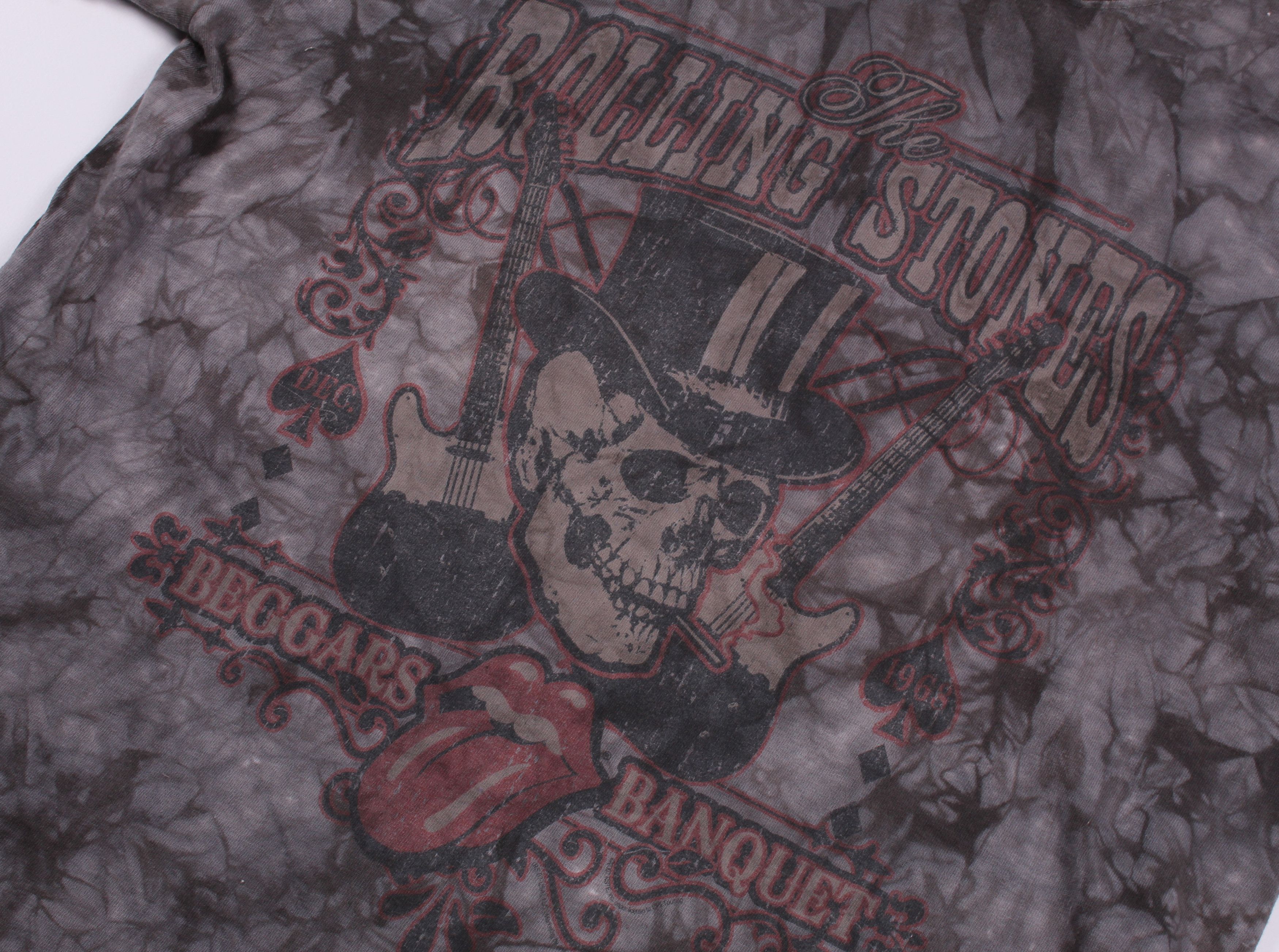 Liquid Blue × The Rolling Stones × Vintage Vintage 00's Rolling Stones Beggars Banquet Tie Dye T-shirt Size US M / EU 48-50 / 2 - 3 Thumbnail