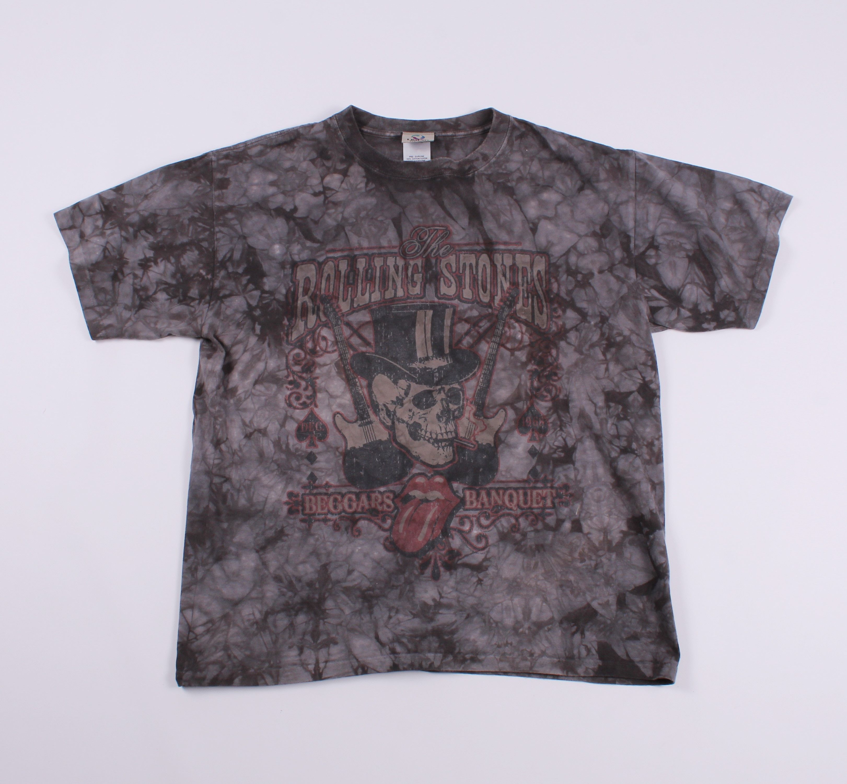 Liquid Blue × The Rolling Stones × Vintage Vintage 00's Rolling Stones Beggars Banquet Tie Dye T-shirt Size US M / EU 48-50 / 2 - 1 Thumbnail