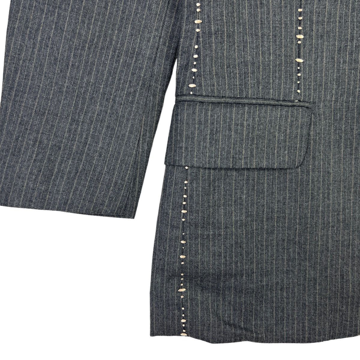 Issey Miyake ISSEY MIYAKE Blazer Jacket Stitches Design Size 40L - 4 Thumbnail