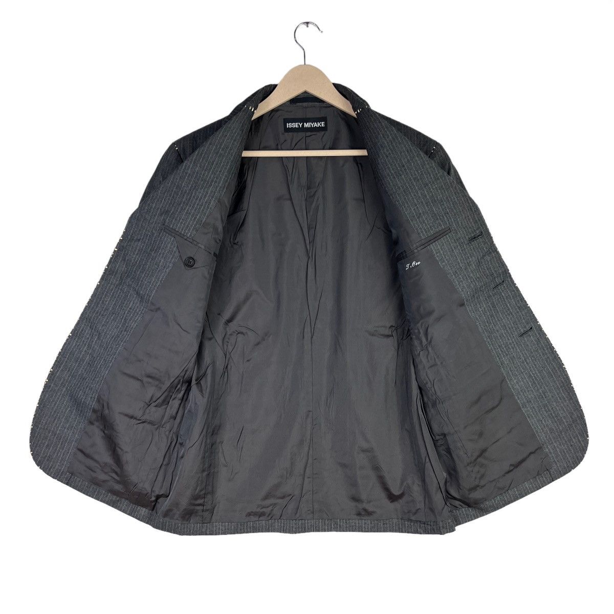 Issey Miyake ISSEY MIYAKE Blazer Jacket Stitches Design Size 40L - 8 Thumbnail