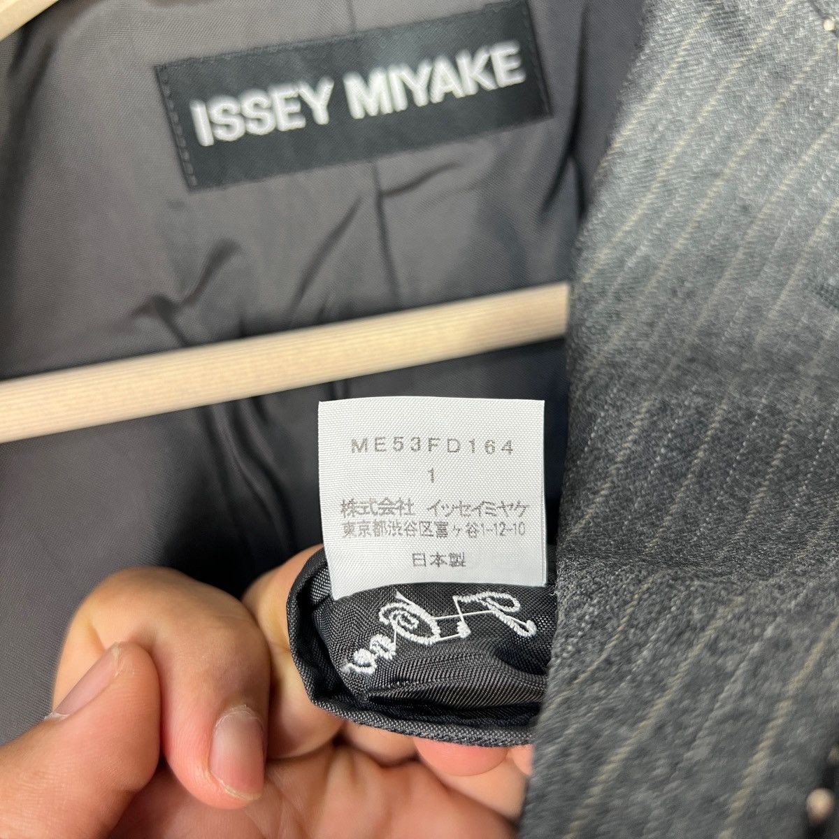 Issey Miyake ISSEY MIYAKE Blazer Jacket Stitches Design Size 40L - 13 Thumbnail