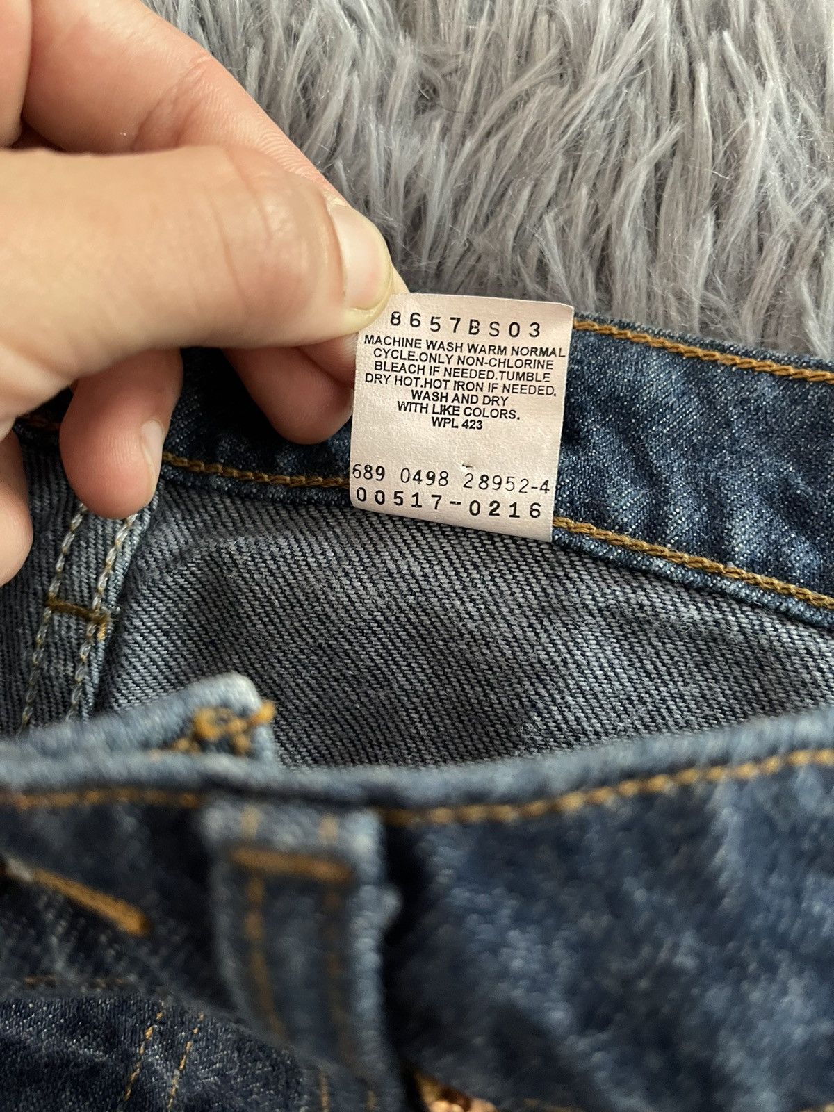 Levi's × Levi's Vintage Clothing × Vintage Levi’s 90s vintage straight fit denim pants jeans Size US 31 - 6 Thumbnail