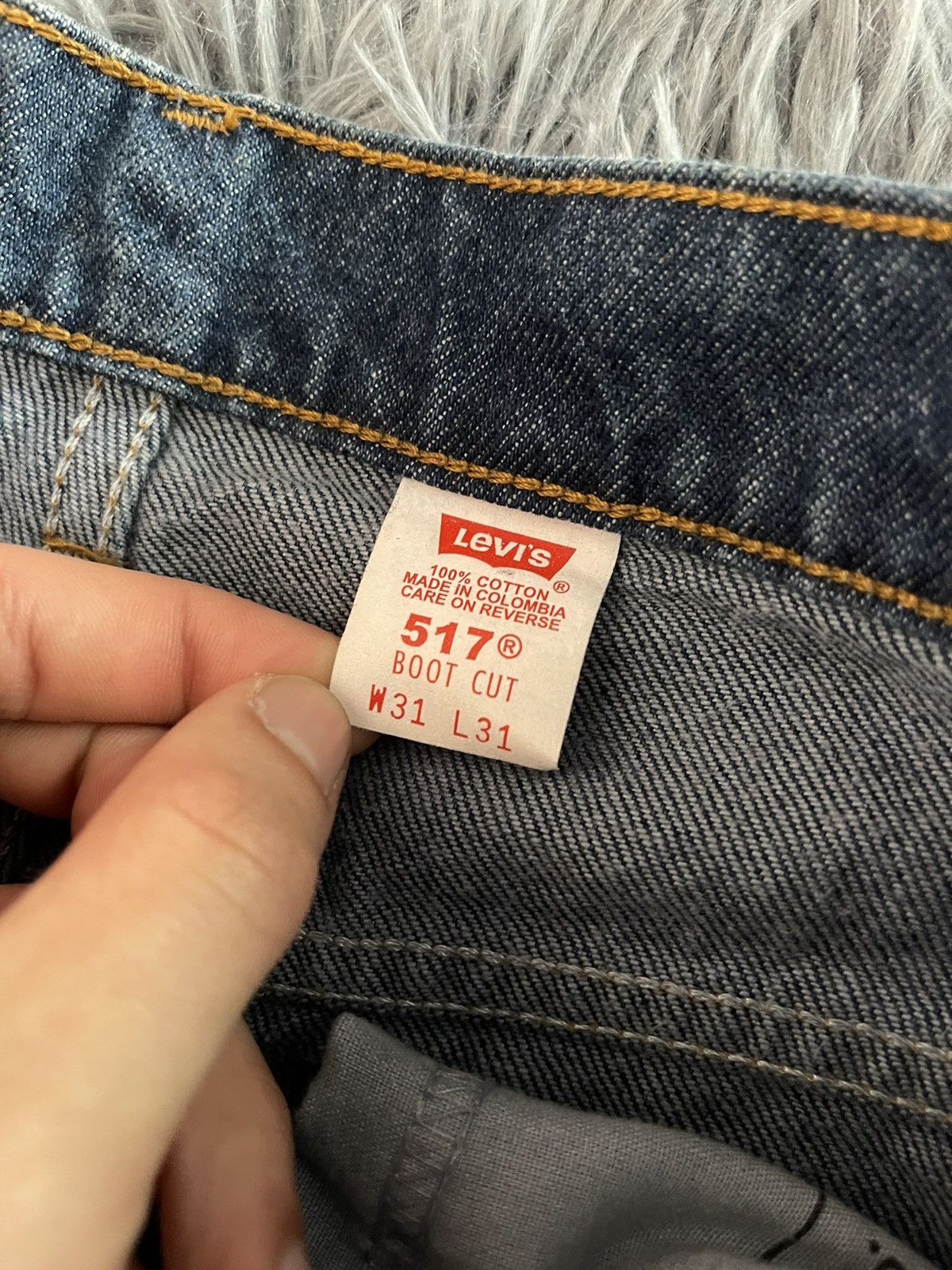 Levi's × Levi's Vintage Clothing × Vintage Levi’s 90s vintage straight fit denim pants jeans Size US 31 - 4 Thumbnail