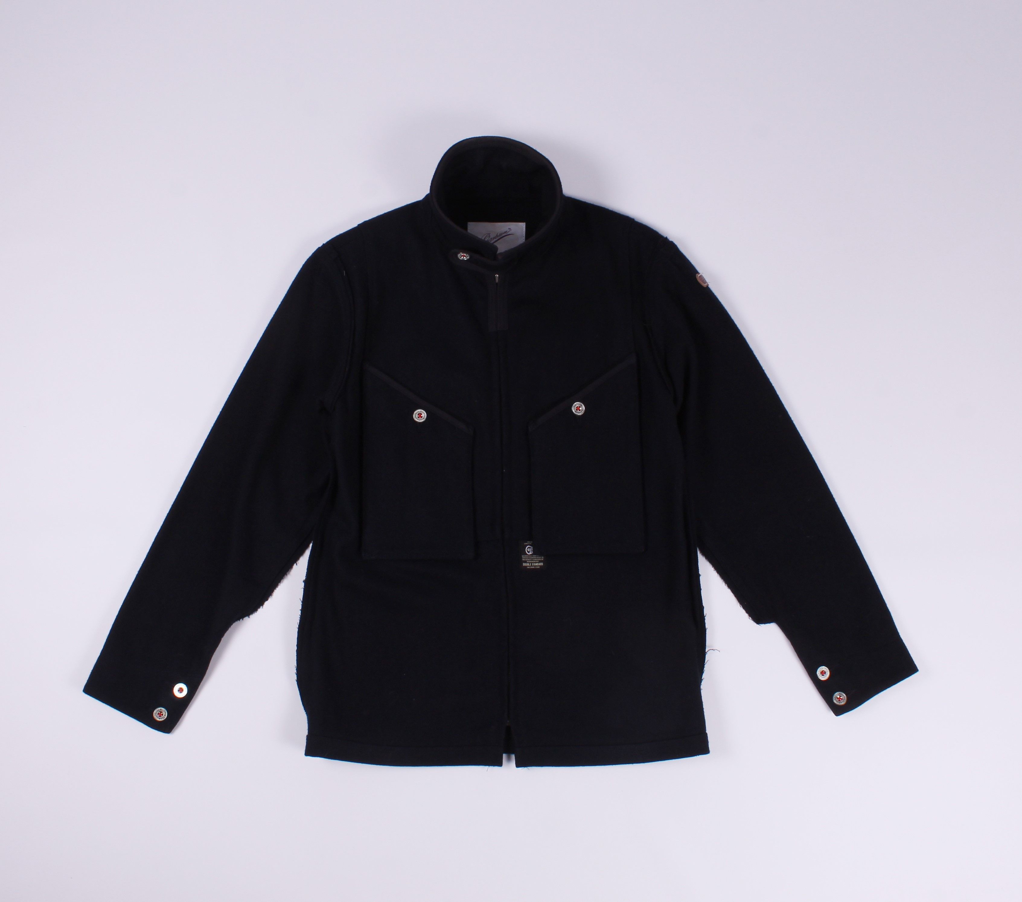 Garbstore Navy Wool Chore Jacket