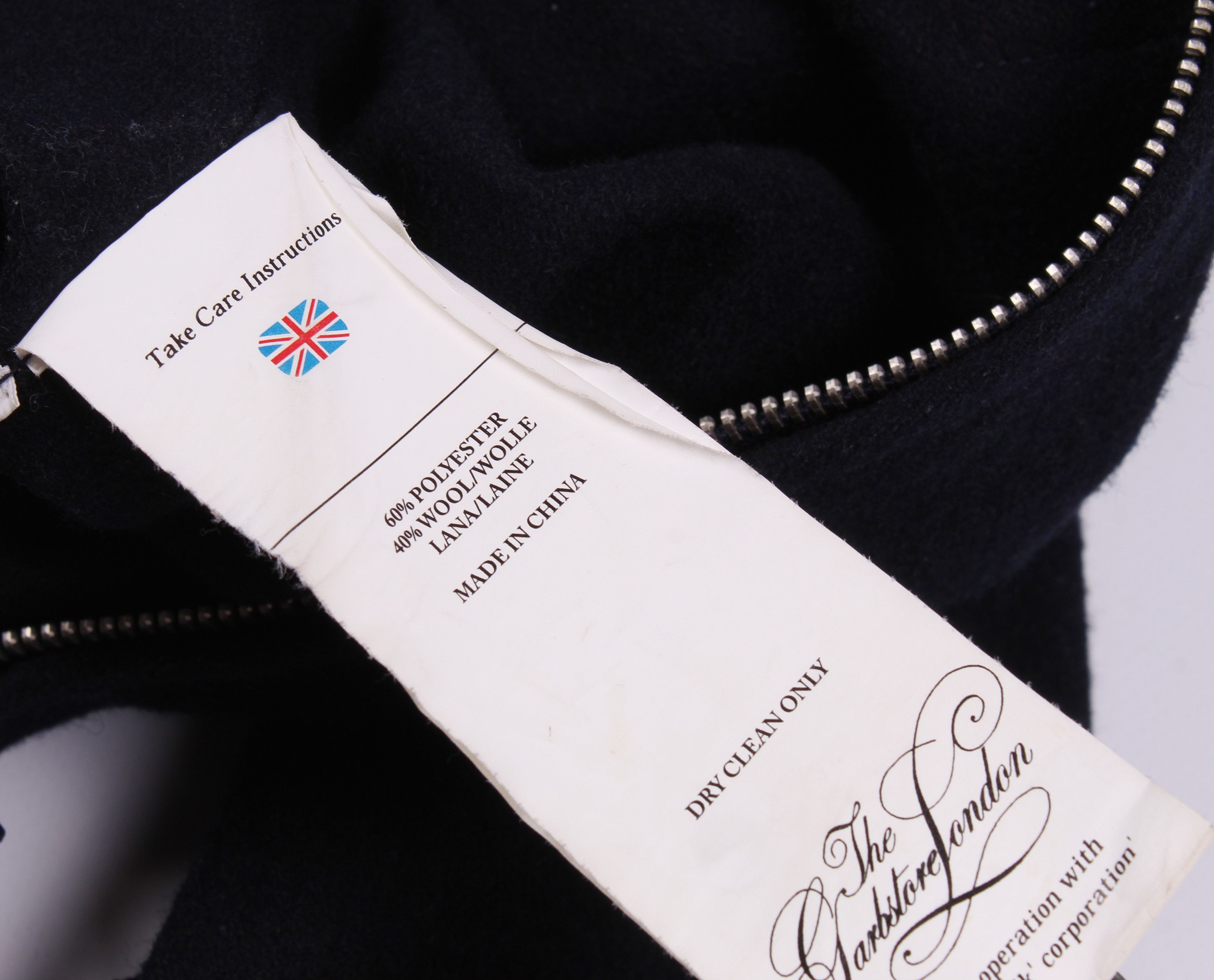 Garbstore Garbstore Navy Wool Chore Jacket Size US S / EU 44-46 / 1 - 11 Thumbnail