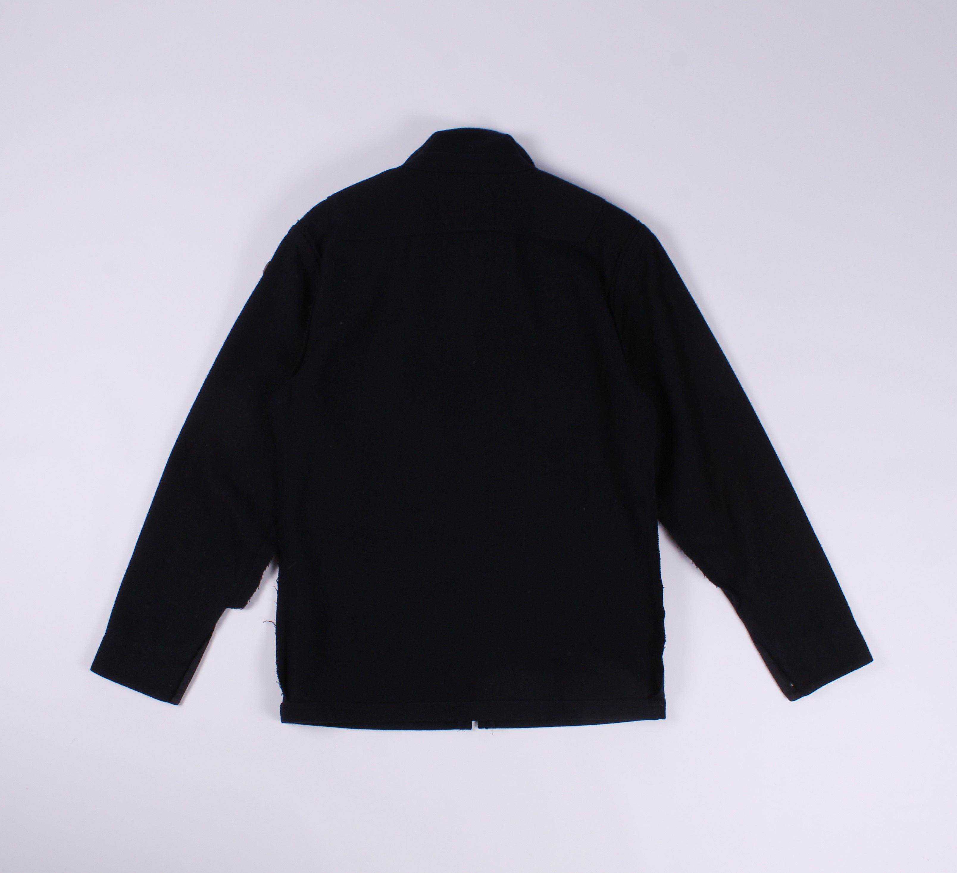 Garbstore Garbstore Navy Wool Chore Jacket Size US S / EU 44-46 / 1 - 12 Thumbnail